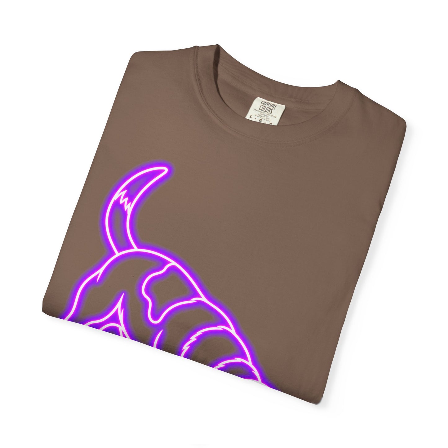 Beagle T-shirt - Neon Purple Tracker Hound