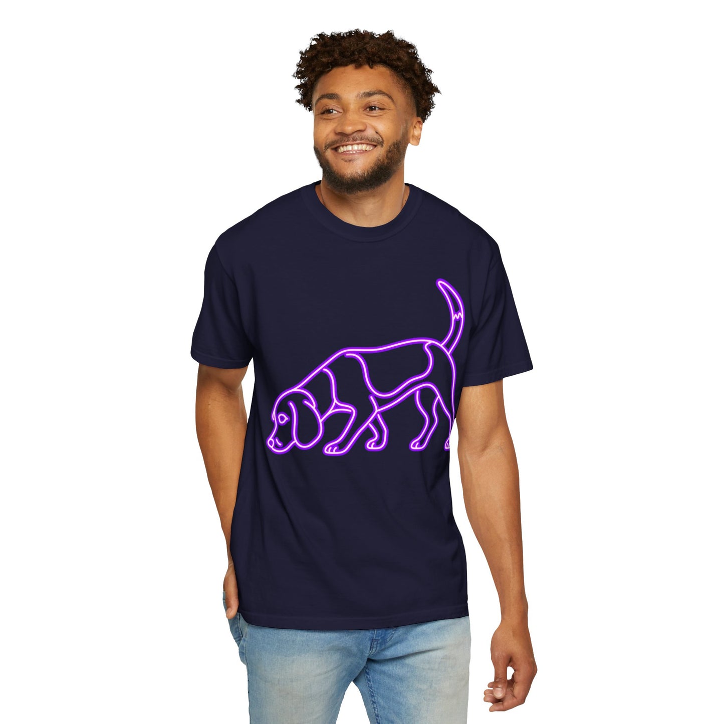 Beagle - Neon Purple Hound