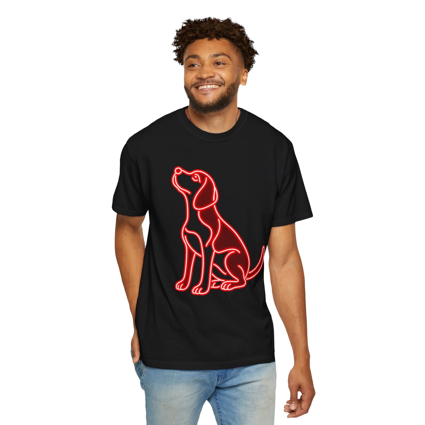 Beagle - Neon Red Hound