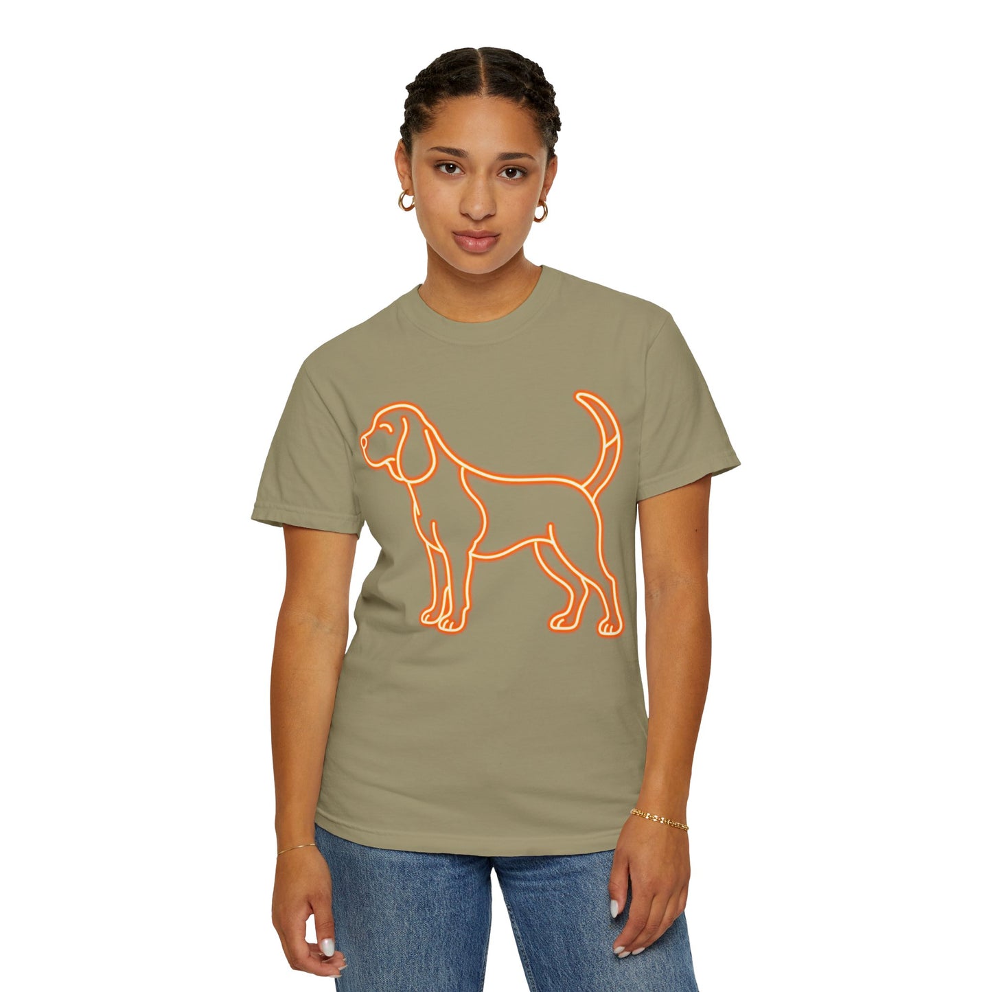 Beagle - Neon Orange Hound