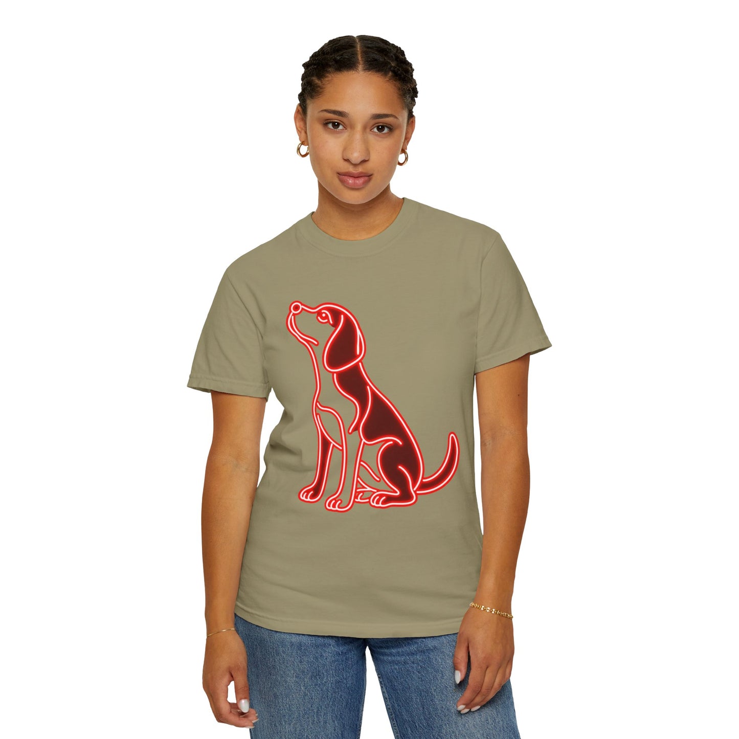 Beagle - Neon Red Hound