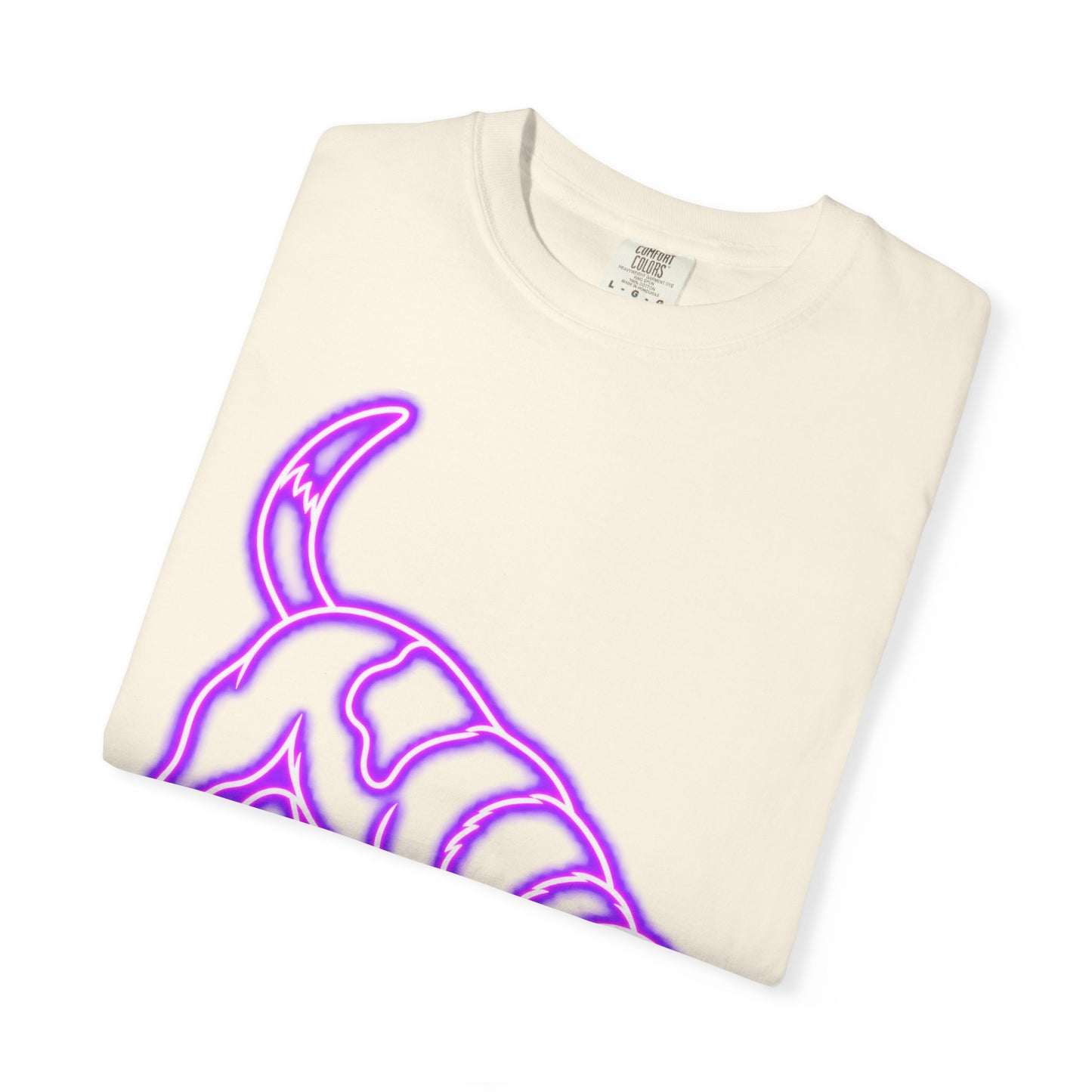 Beagle T-shirt - Neon Purple Tracker Hound