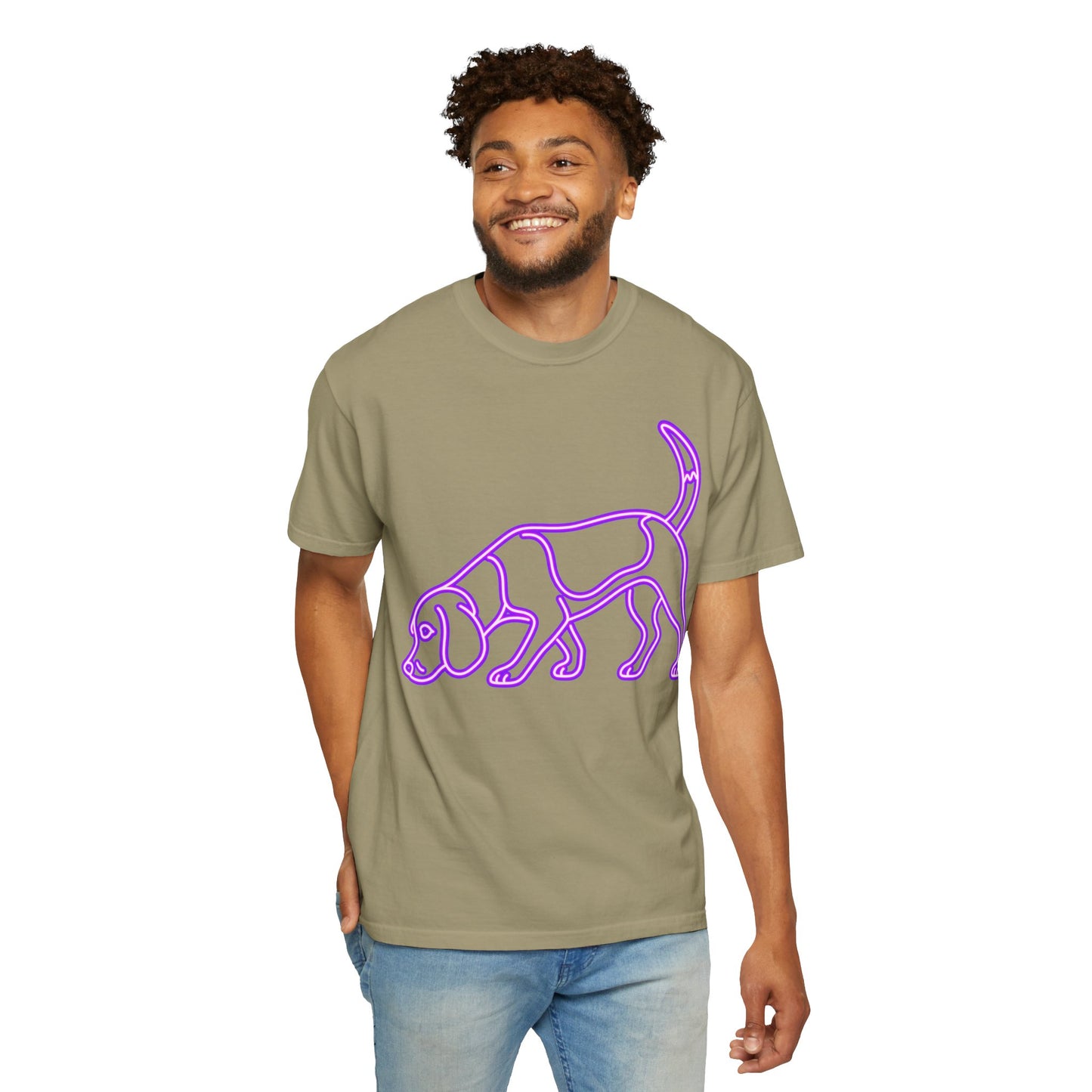 Beagle - Neon Purple Hound