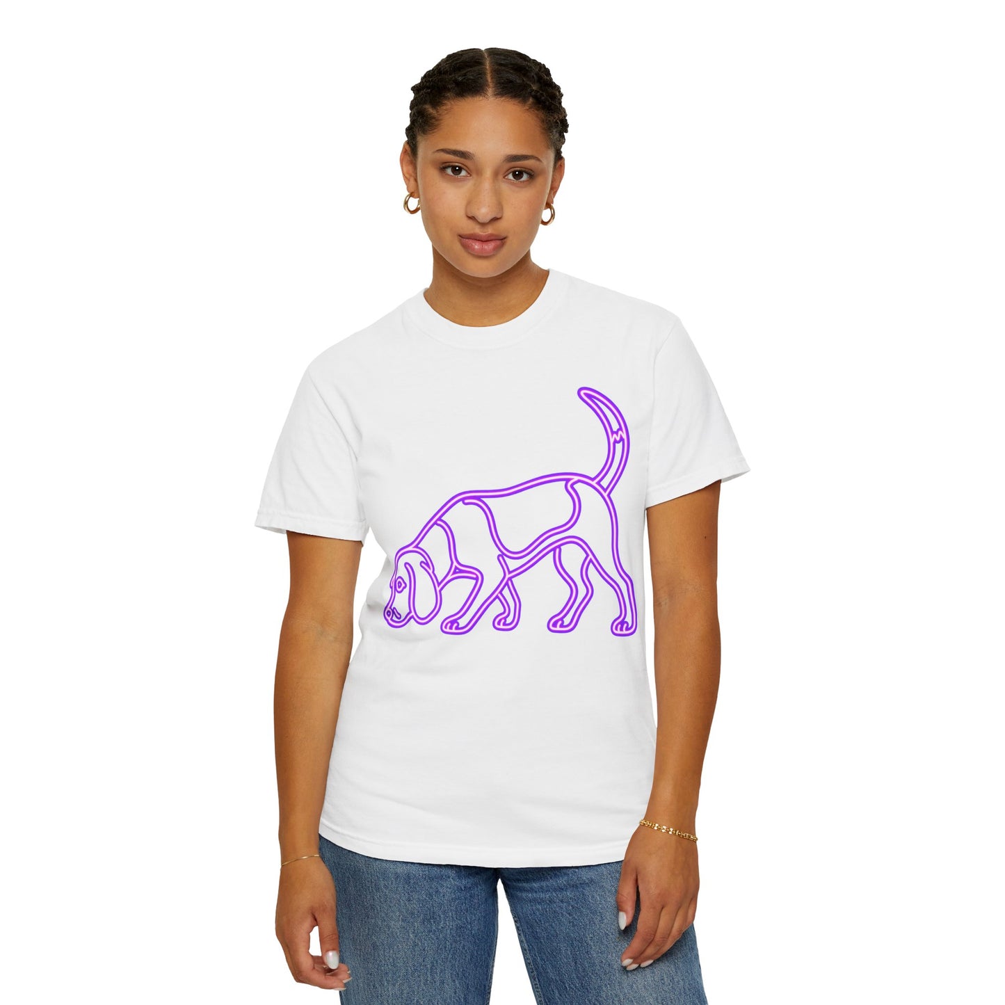 Beagle - Neon Purple Hound