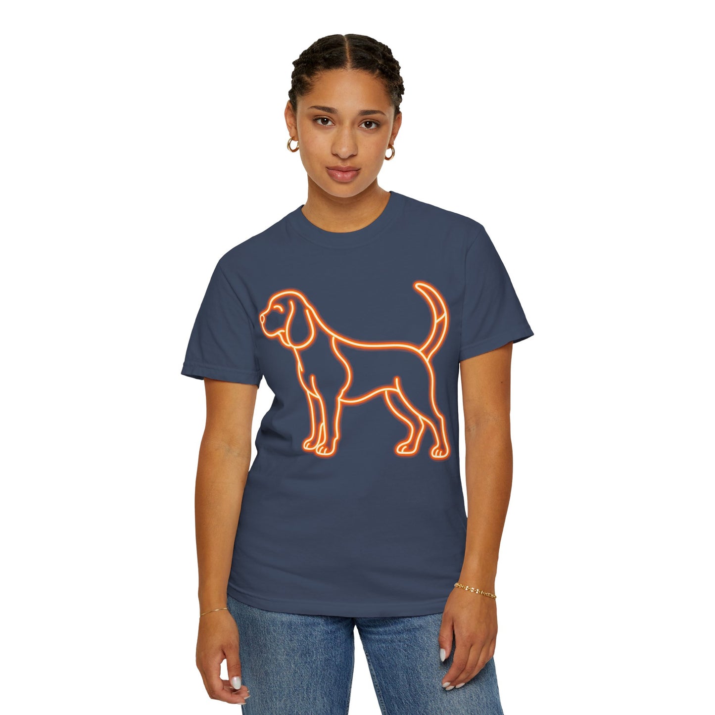 Beagle - Neon Orange Hound