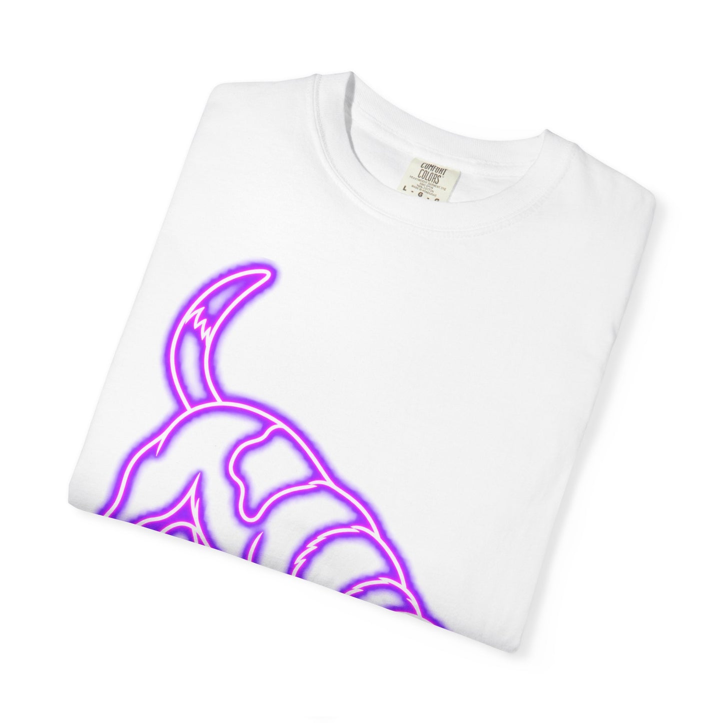 Beagle T-shirt - Neon Purple Tracker Hound