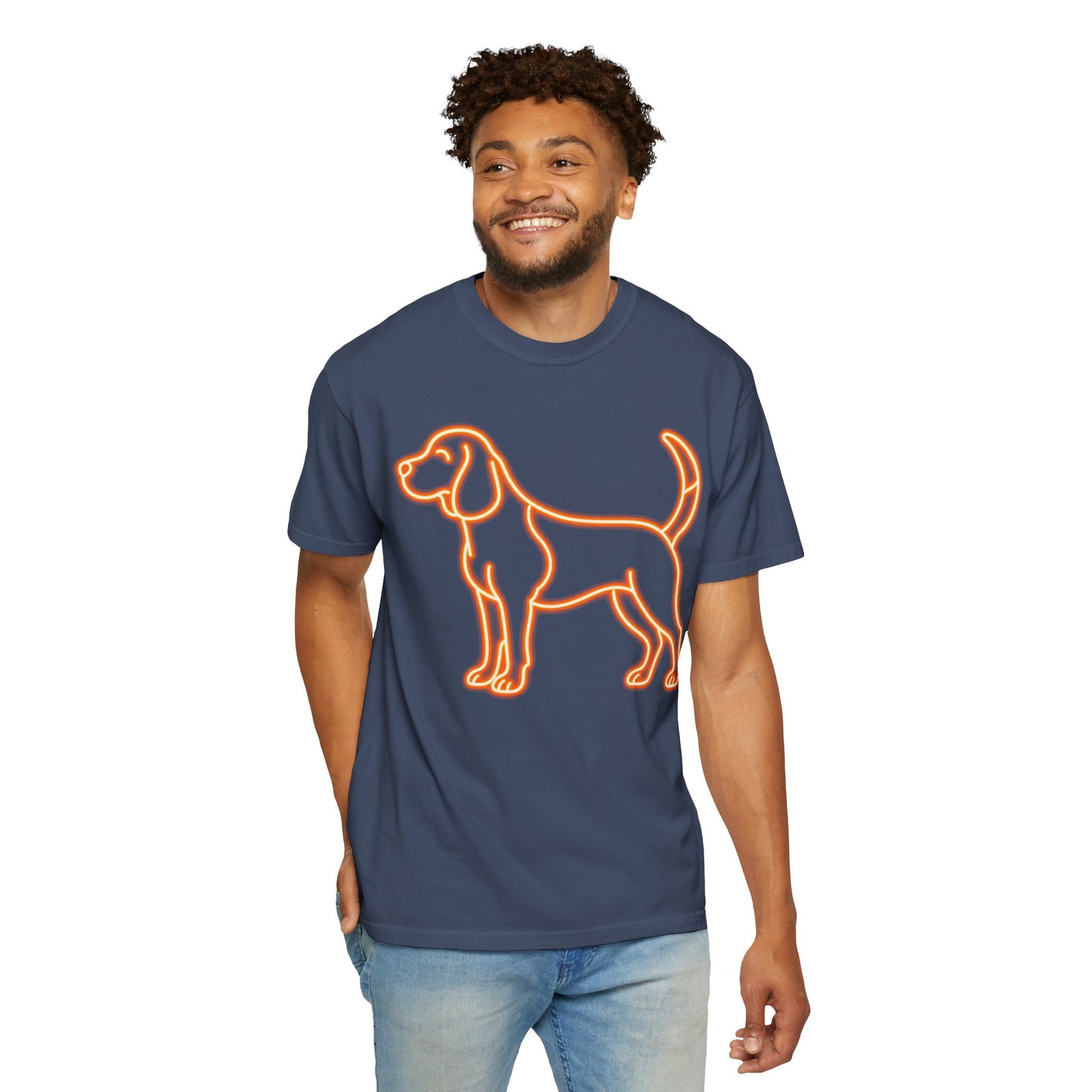 Beagle - Neon Orange Hound