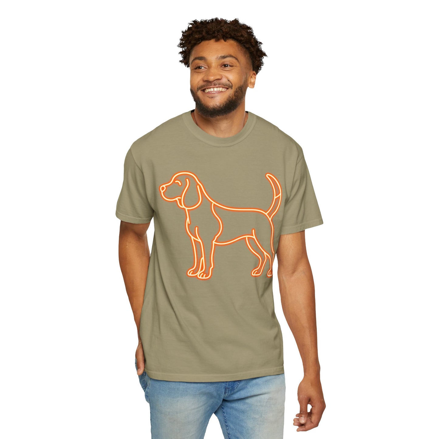 Beagle - Neon Orange Hound