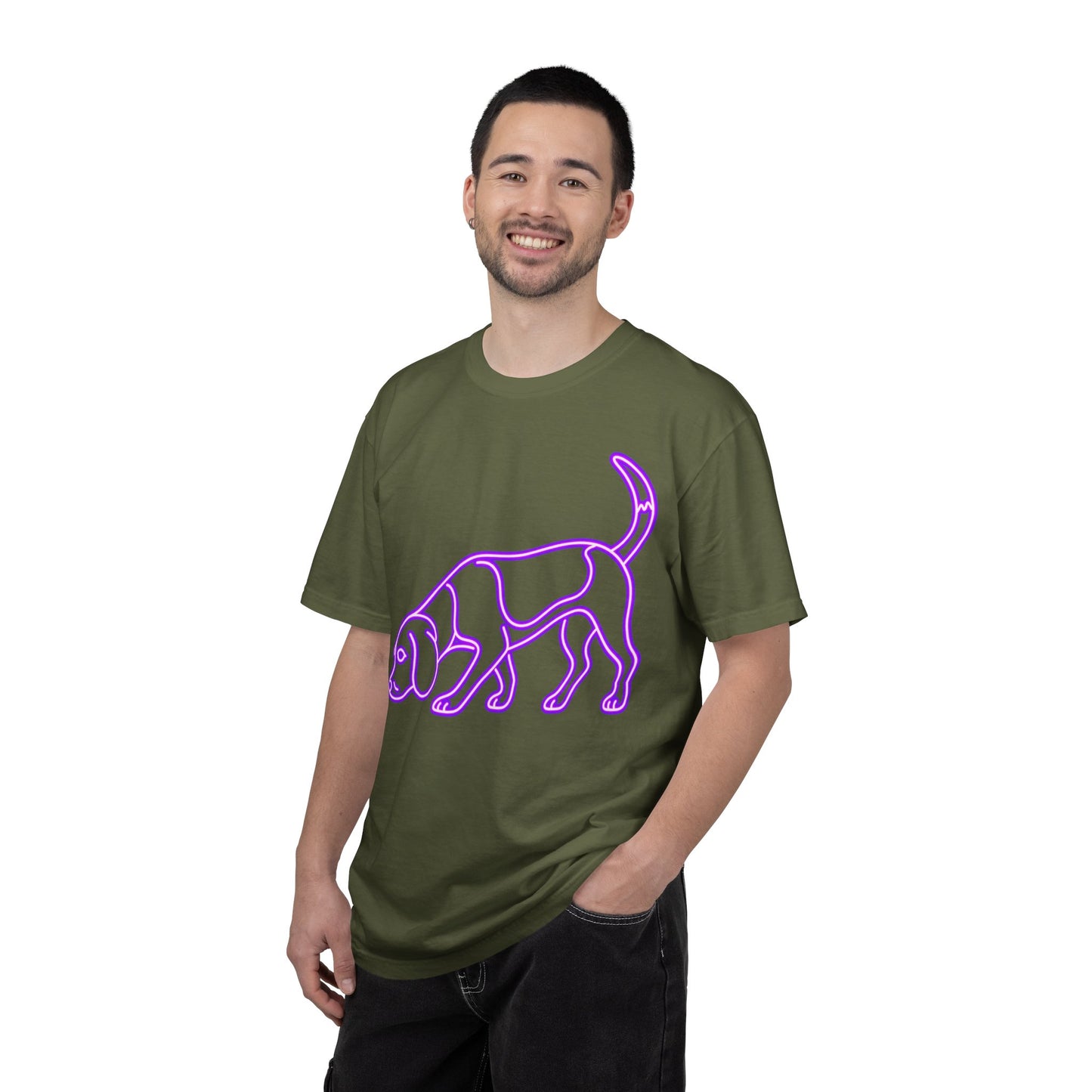Beagle - Neon Purple Hound