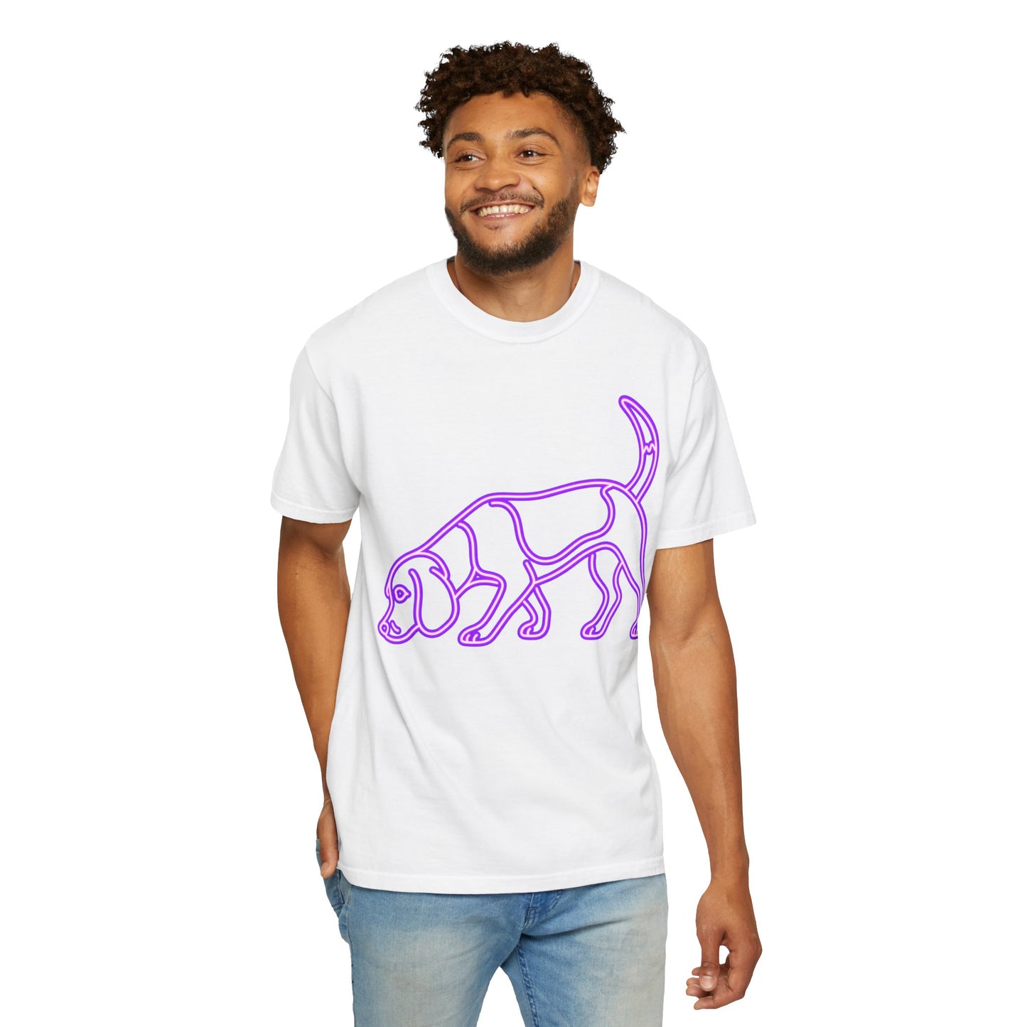 Beagle - Neon Purple Hound