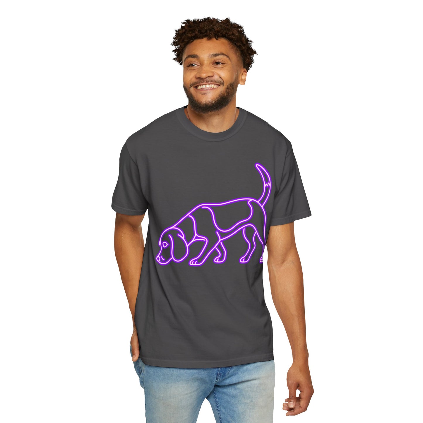 Beagle - Neon Purple Hound