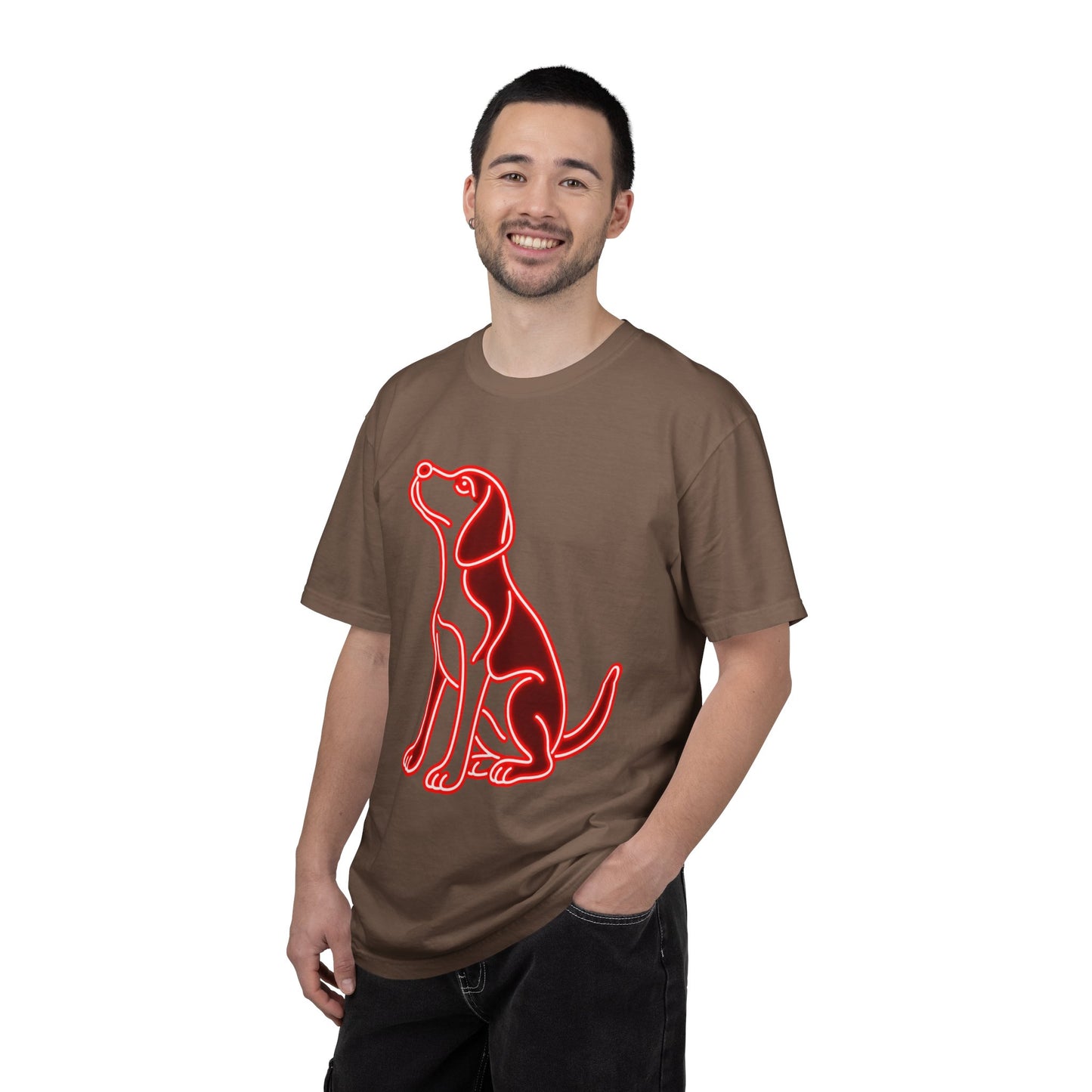 Beagle - Neon Red Hound