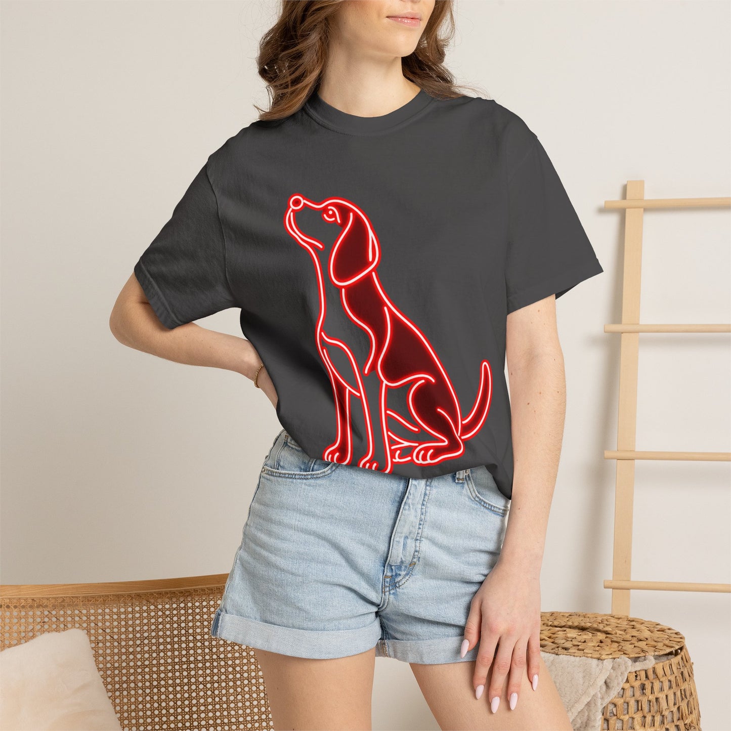 Beagle - Neon Red Hound