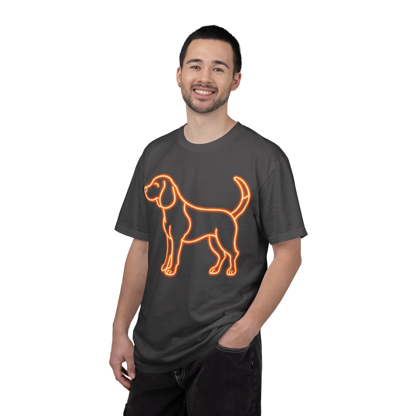 Beagle - Neon Orange Hound
