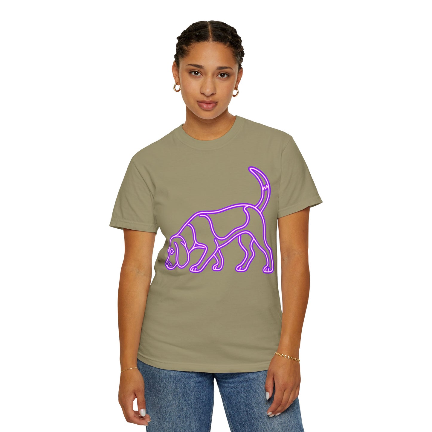Beagle - Neon Purple Hound