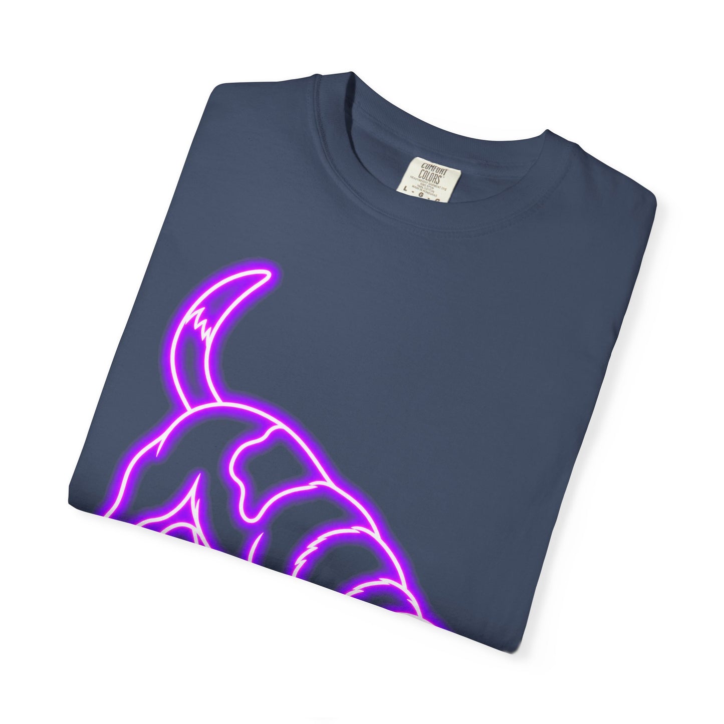 Beagle T-shirt - Neon Purple Tracker Hound