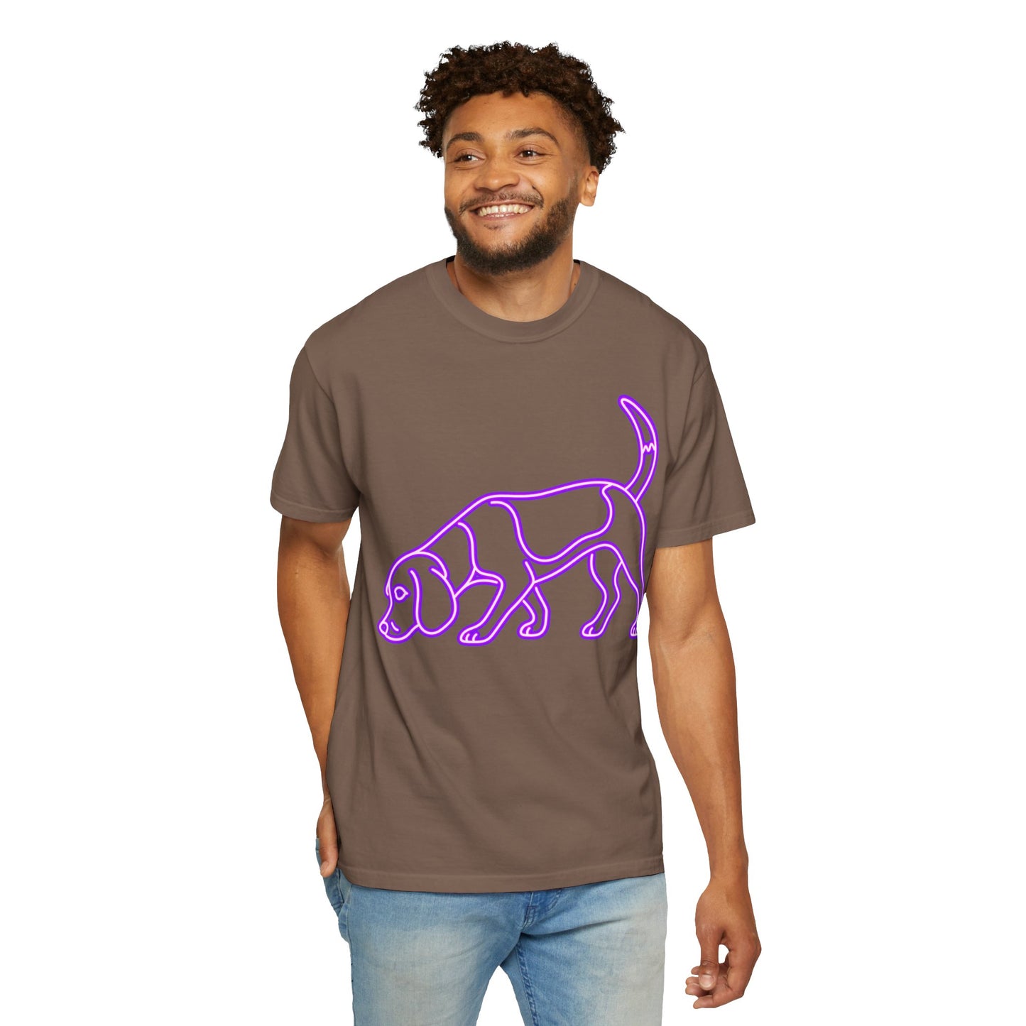 Beagle - Neon Purple Hound