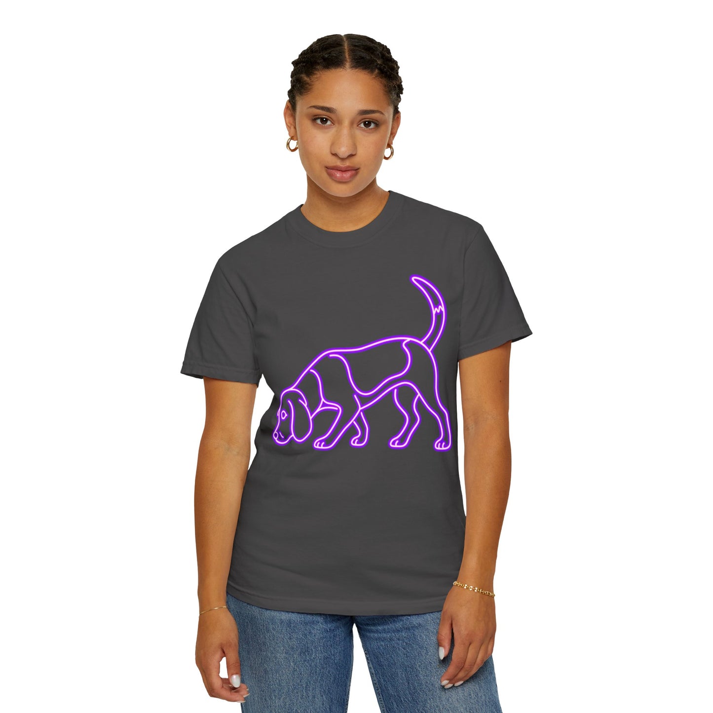Beagle - Neon Purple Hound