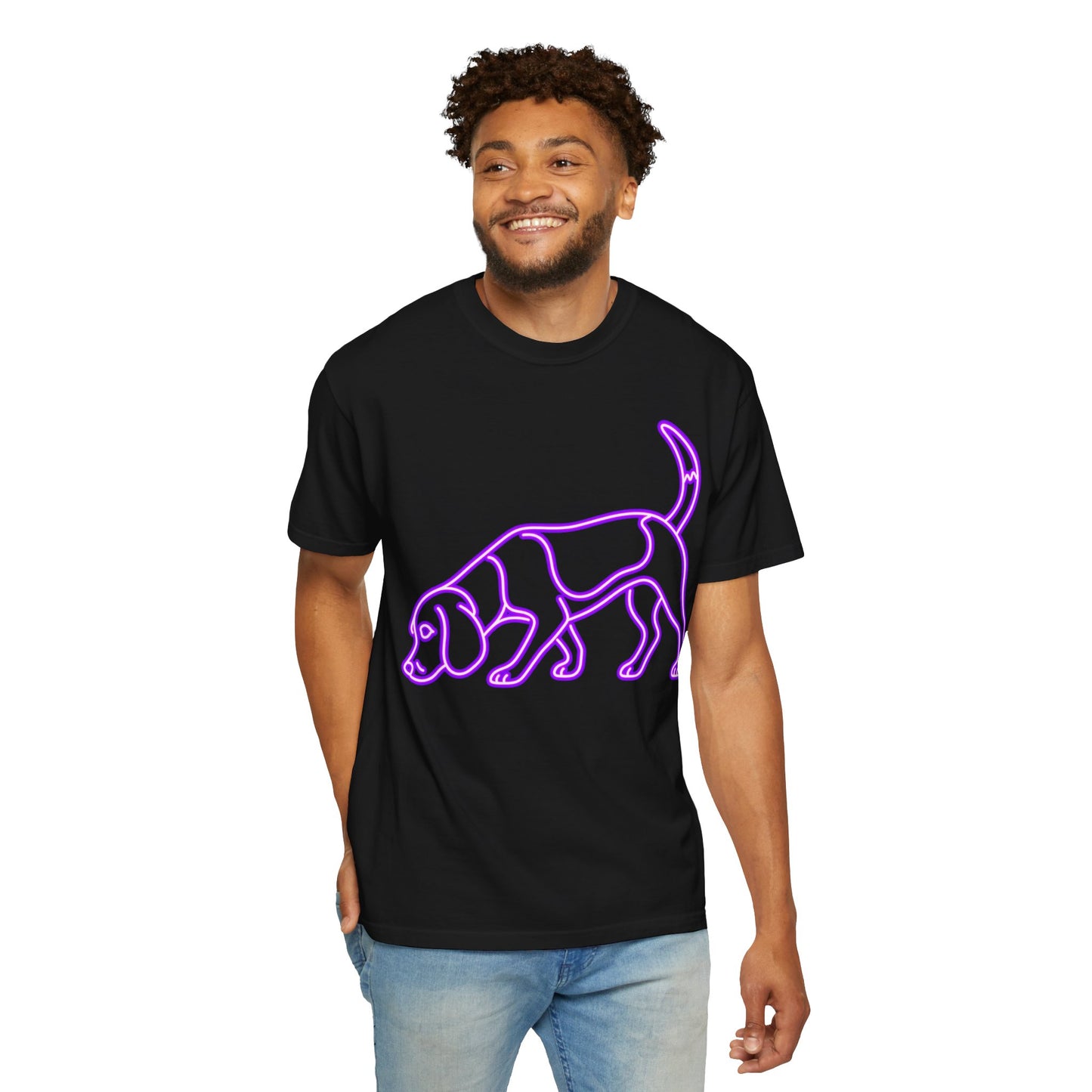 Beagle - Neon Purple Hound
