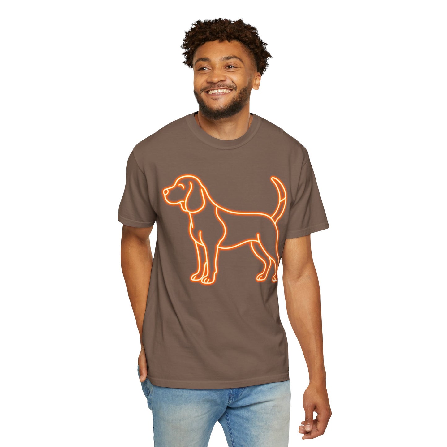 Beagle - Neon Orange Hound