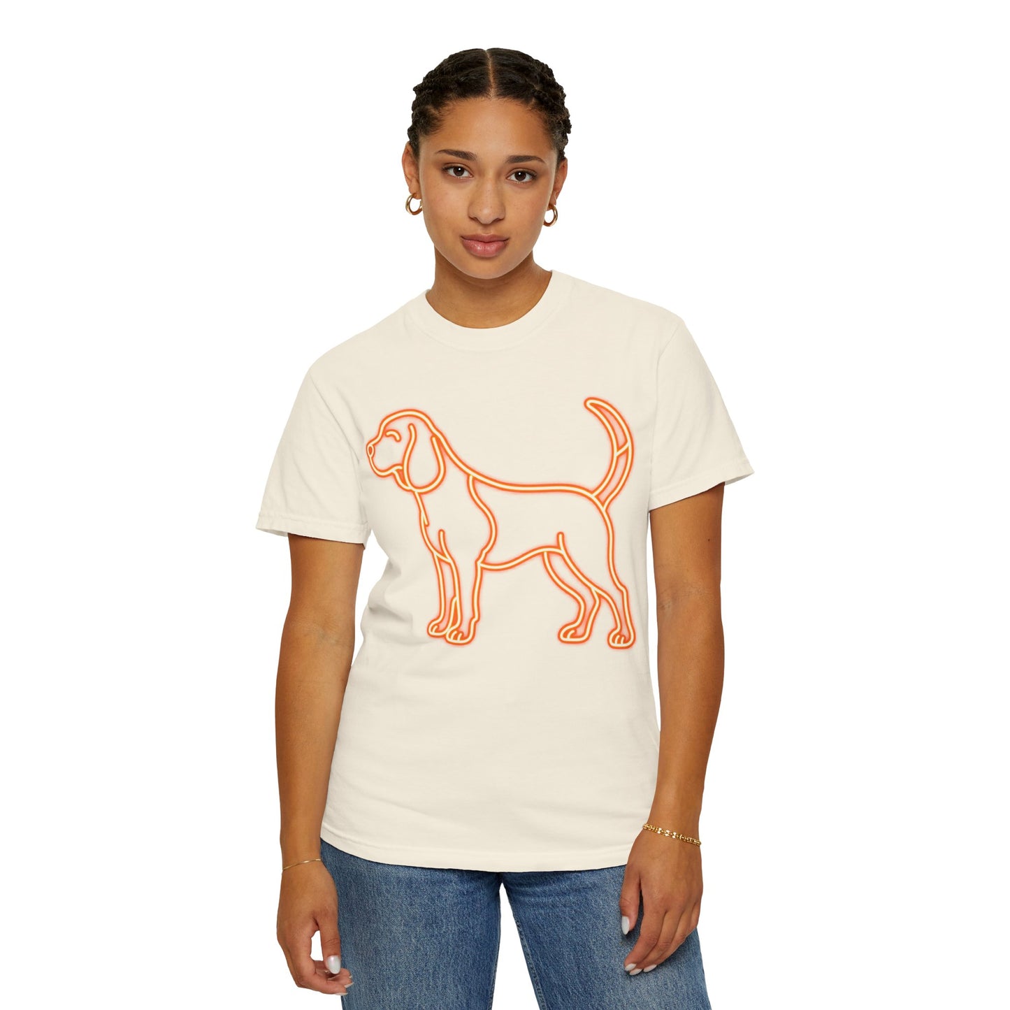 Beagle - Neon Orange Hound