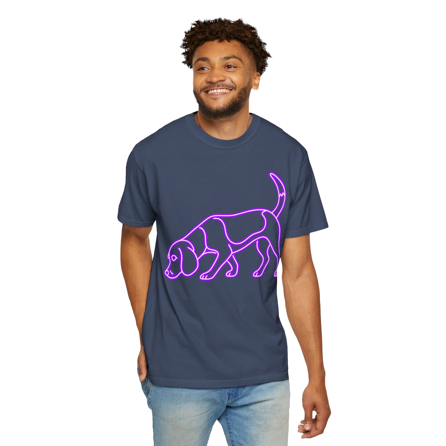 Beagle - Neon Purple Hound