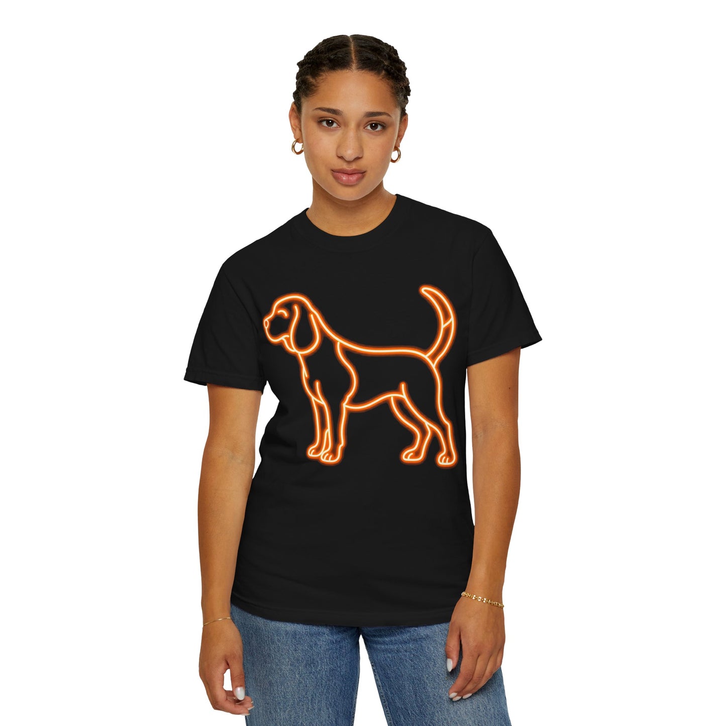 Beagle - Neon Orange Hound