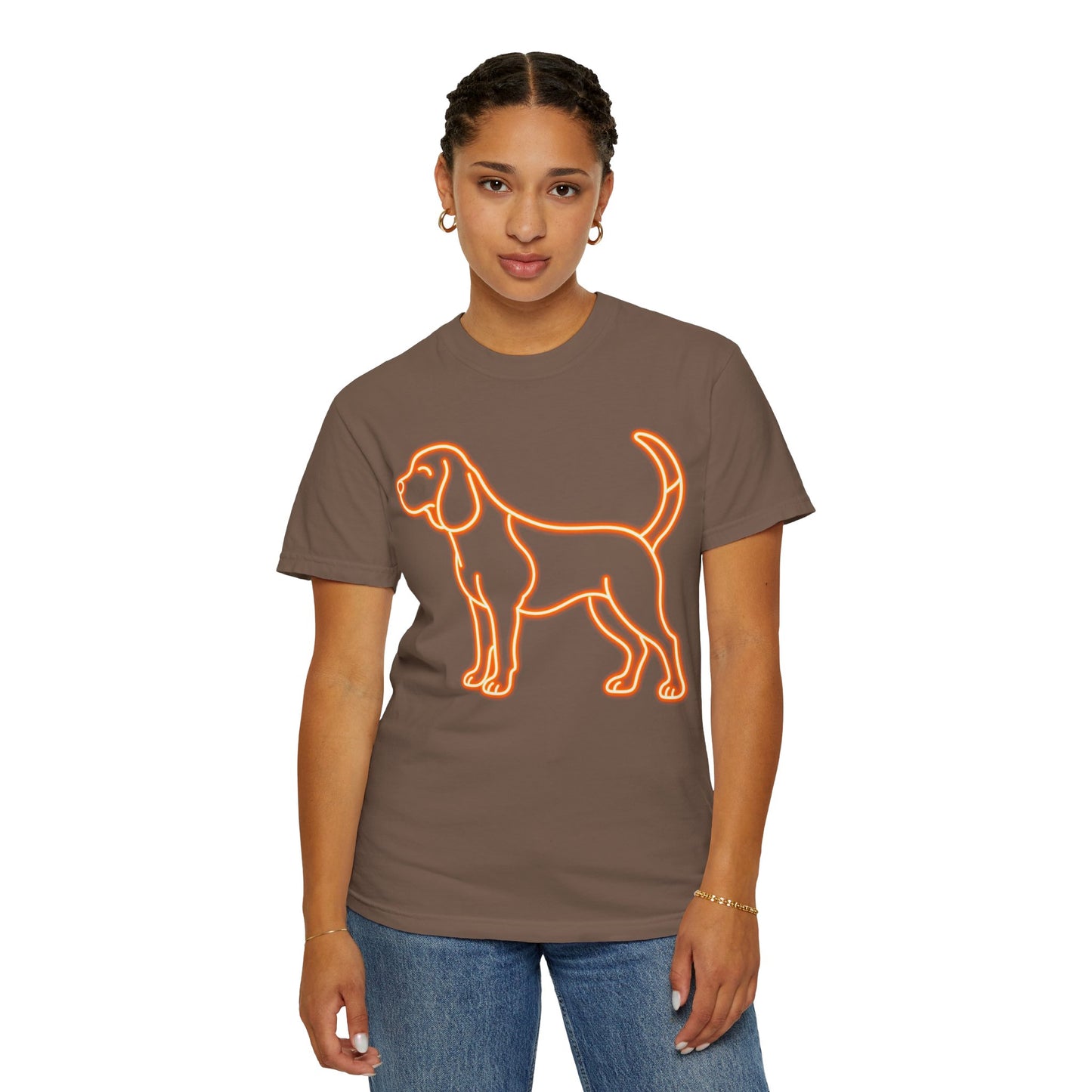 Beagle - Neon Orange Hound