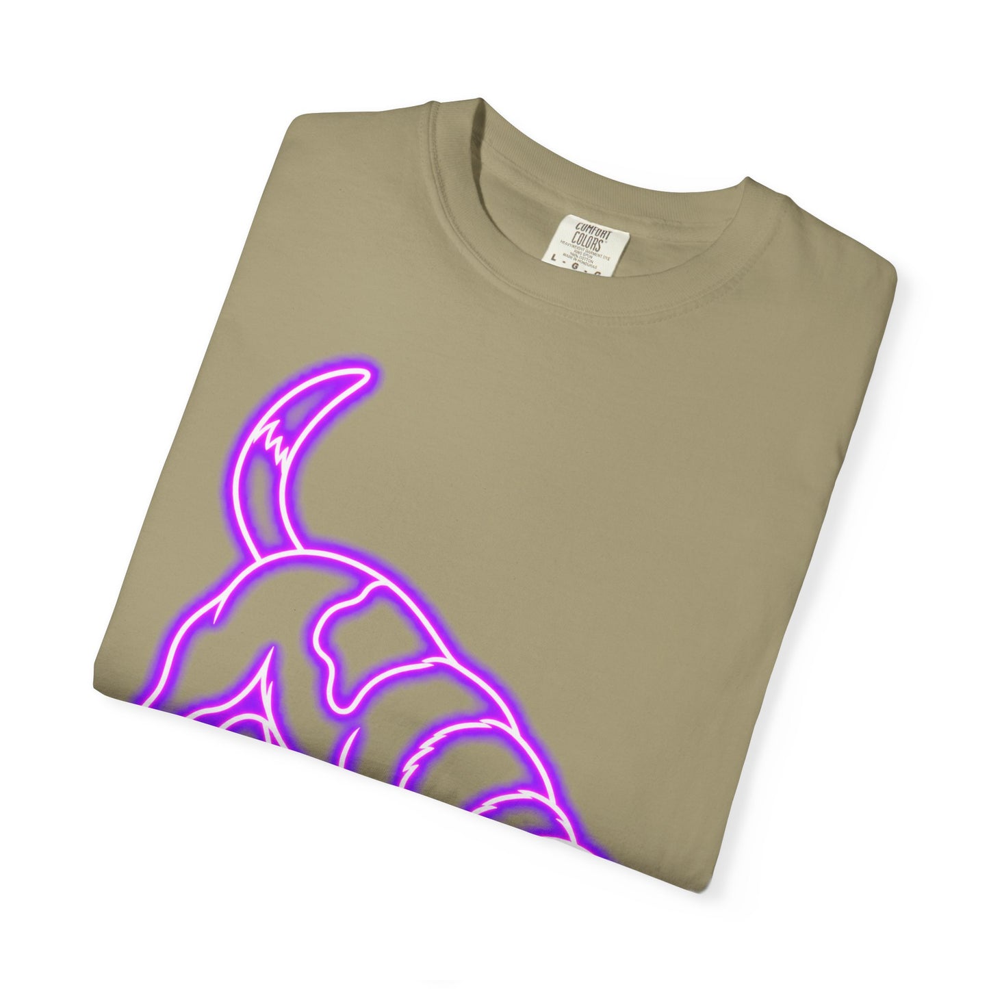 Beagle T-shirt - Neon Purple Tracker Hound