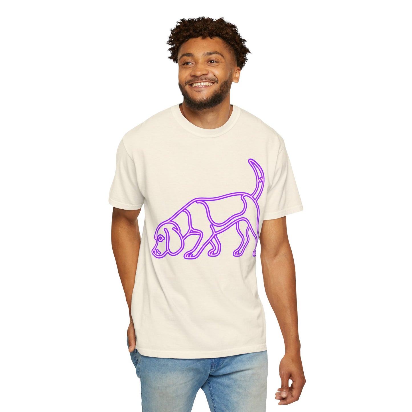 Beagle - Neon Purple Hound
