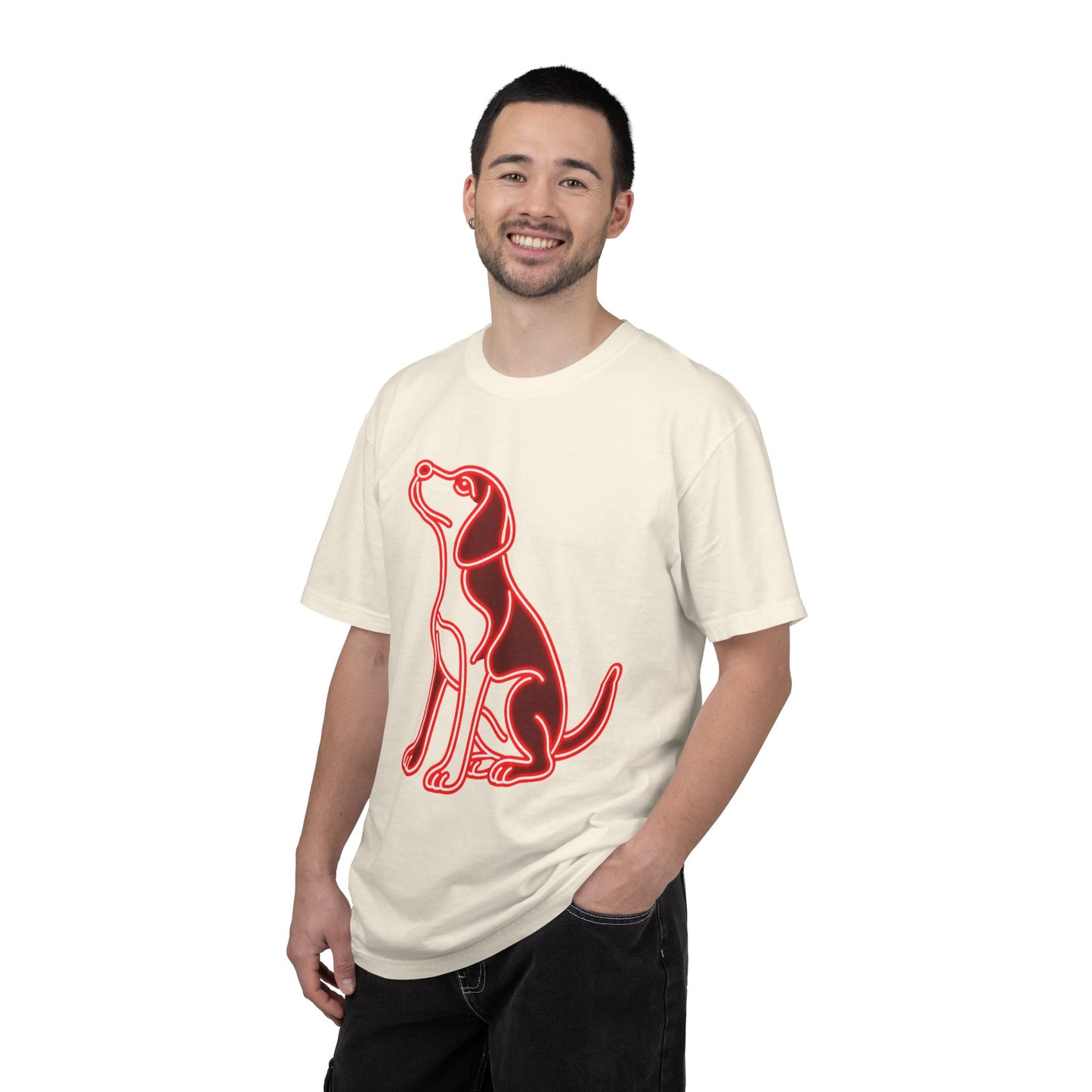 Beagle - Neon Red Hound