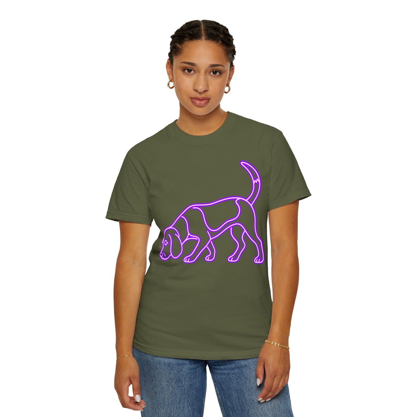 Beagle - Neon Purple Hound