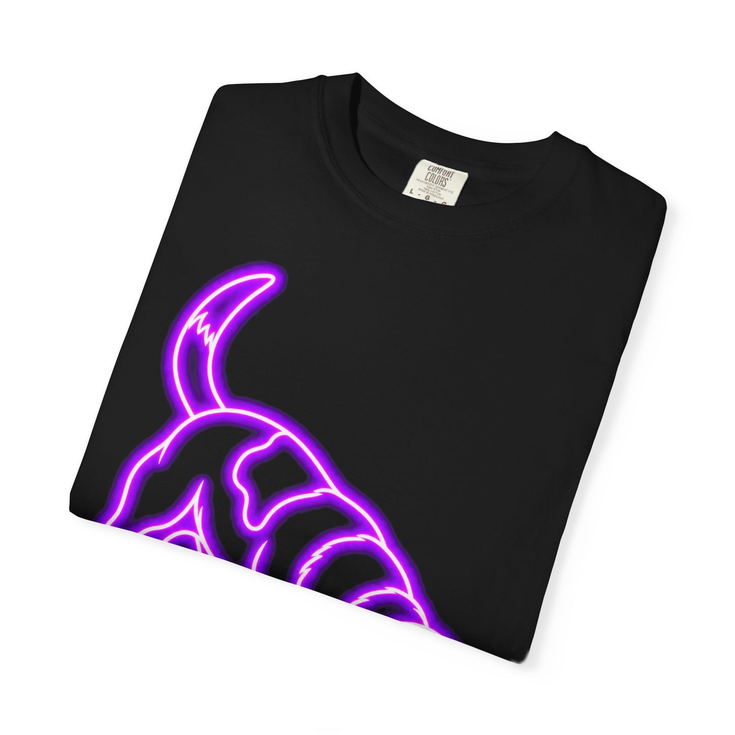 Beagle T-shirt - Neon Purple Tracker Hound