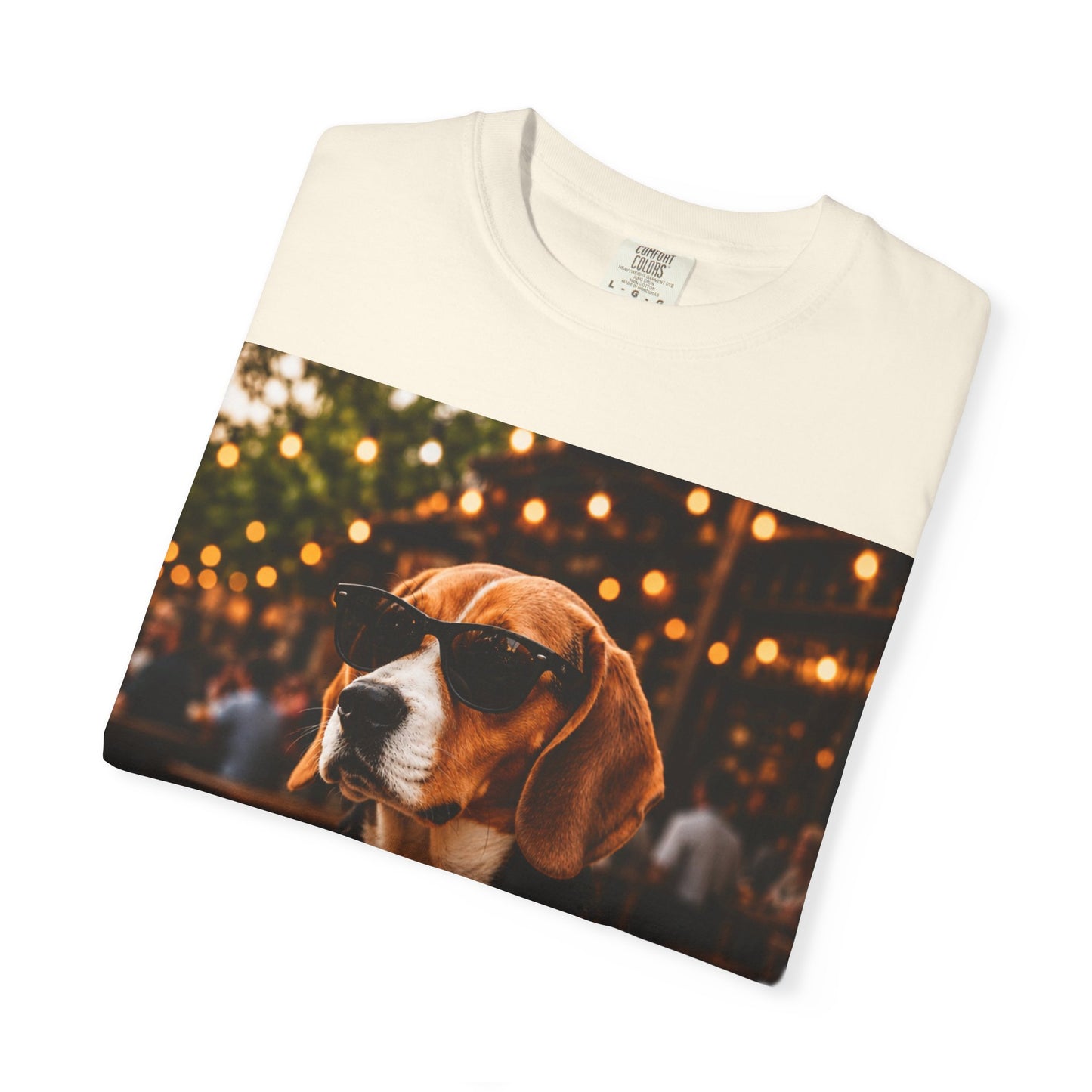 Beagle Pub T-Shirt – Sunglasses & Stout Dog Graphic Tee