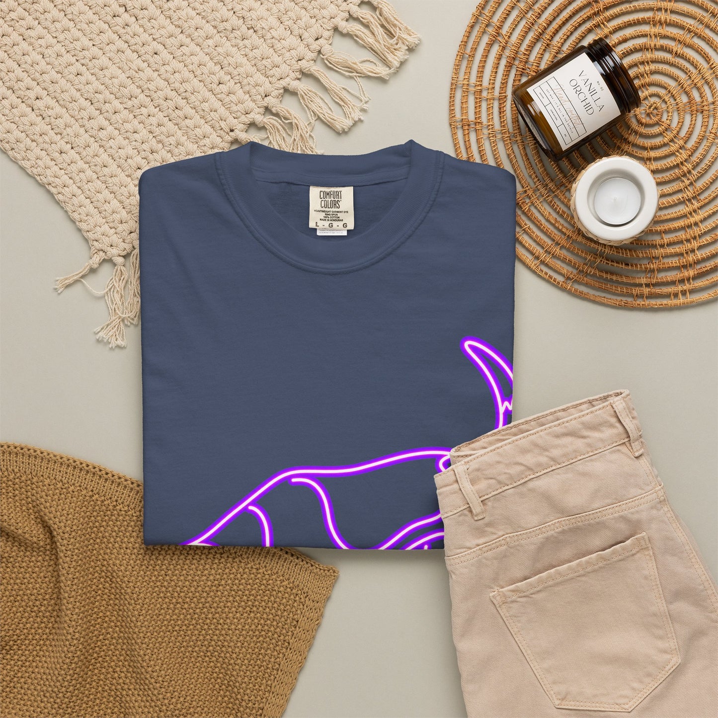 Beagle - Neon Purple Hound