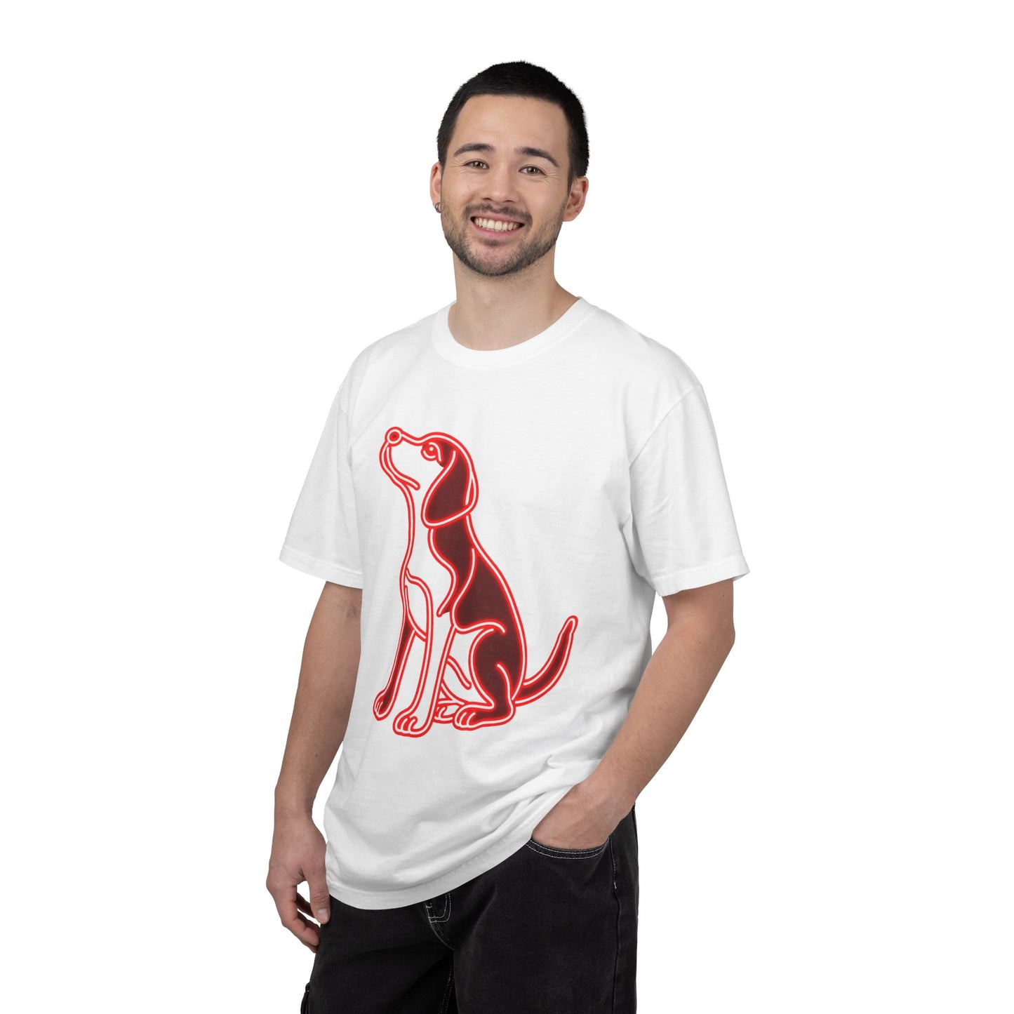 Beagle - Neon Red Hound