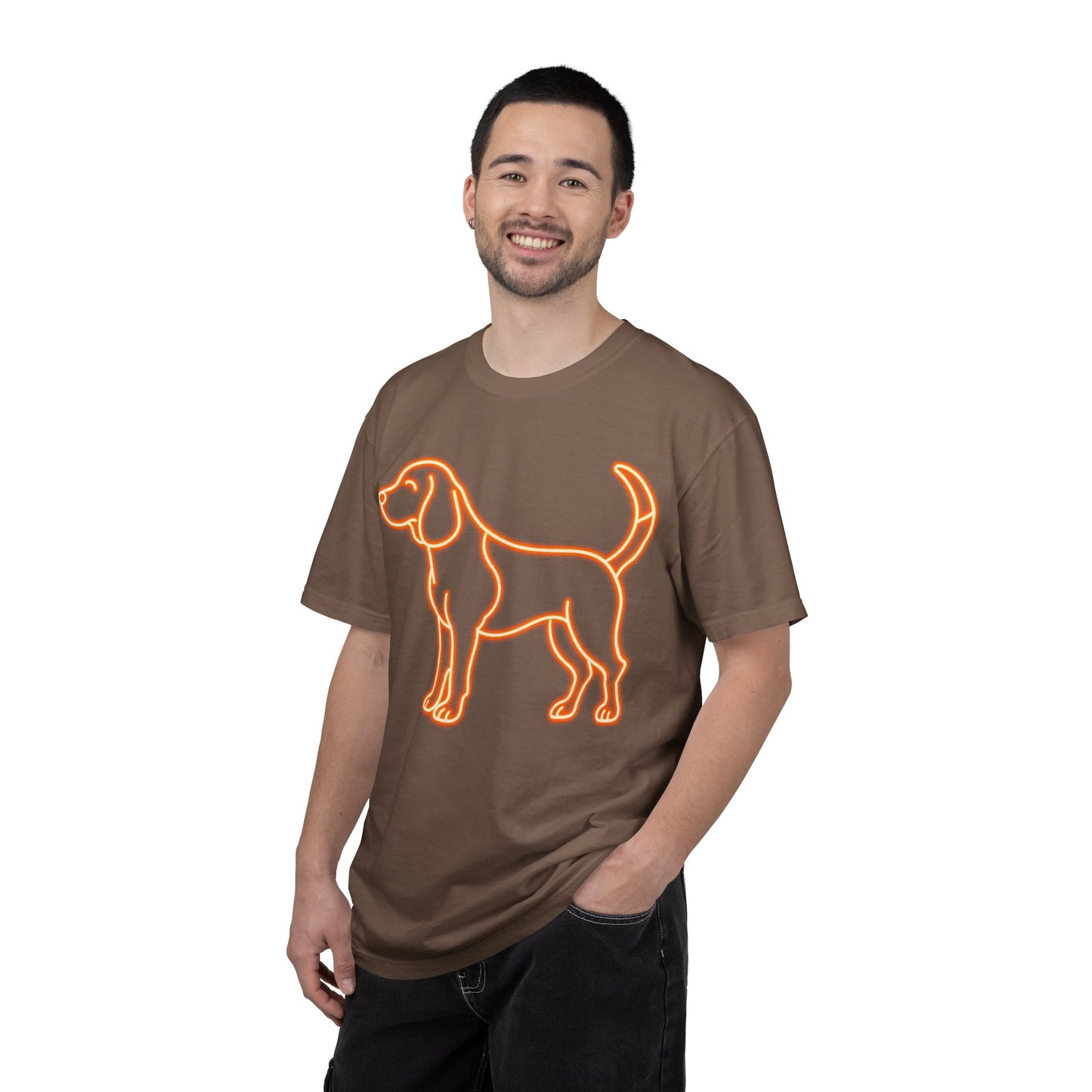 Beagle - Neon Orange Hound