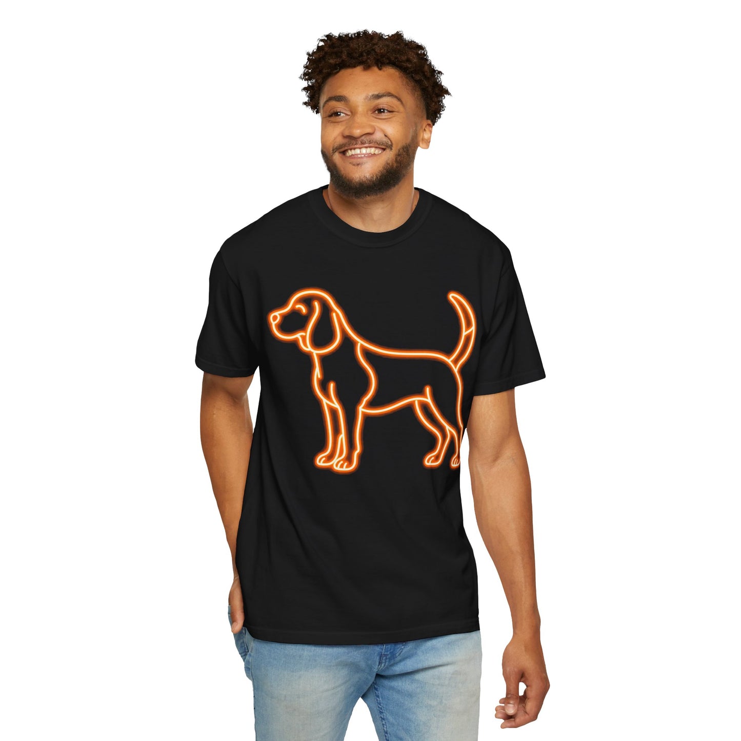 Beagle - Neon Orange Hound