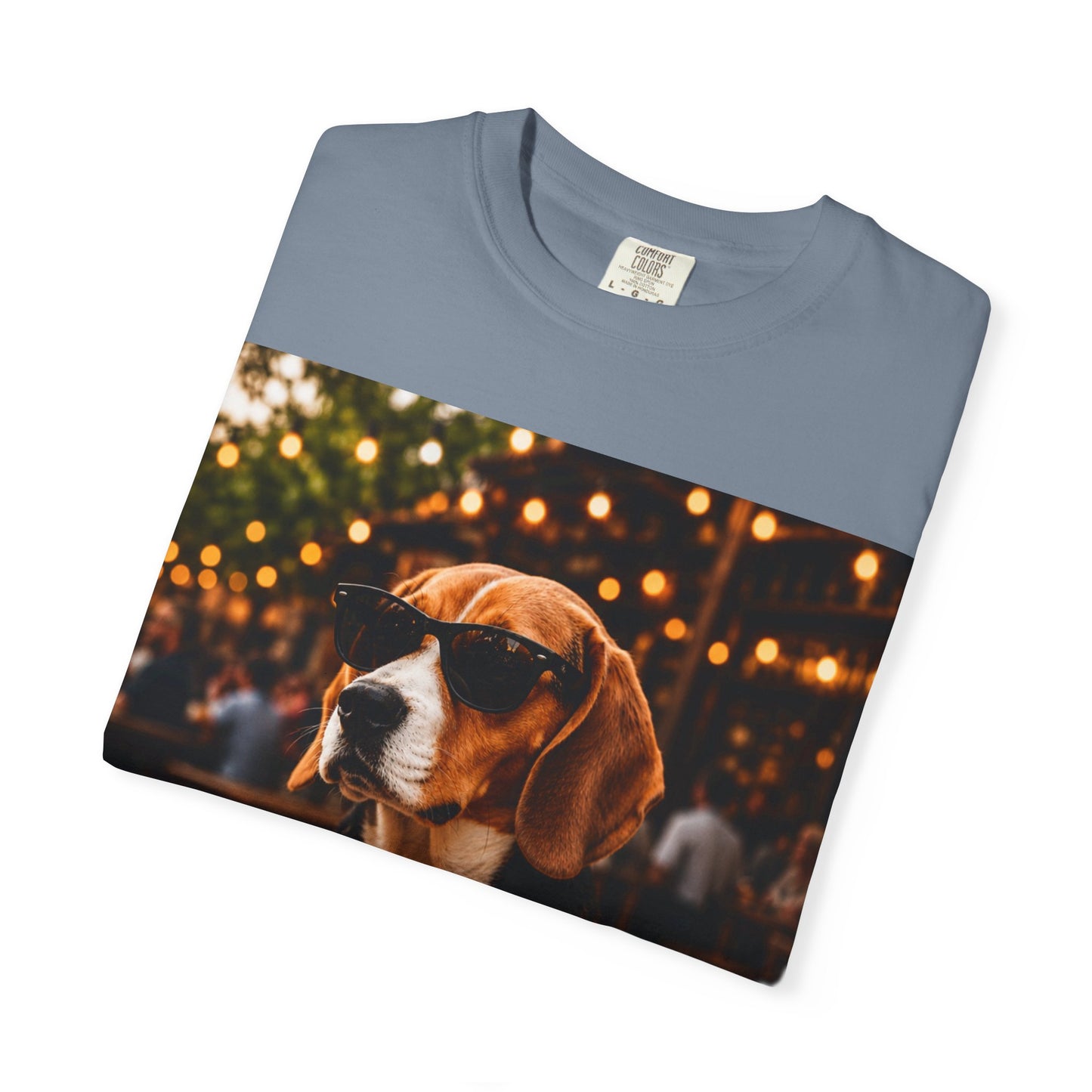 Beagle Pub T-Shirt – Sunglasses & Stout Dog Graphic Tee