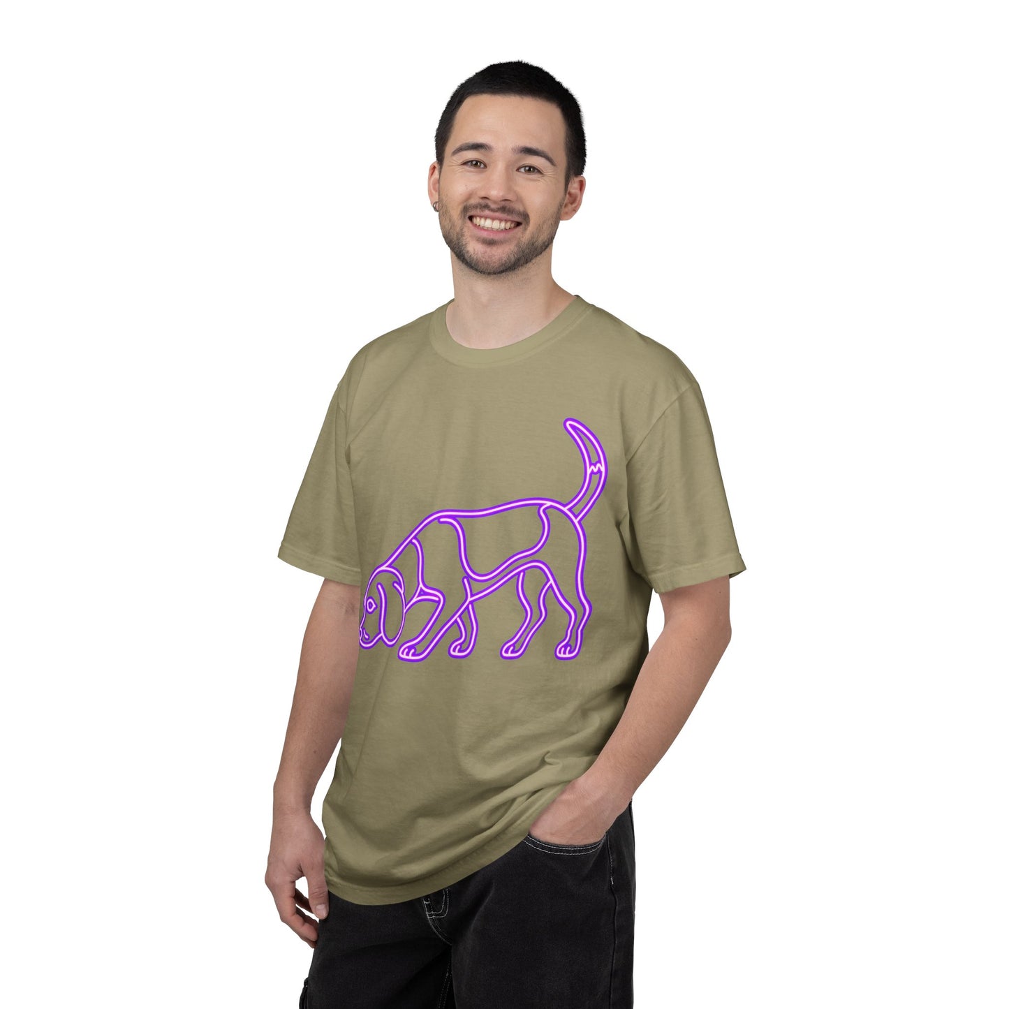 Beagle - Neon Purple Hound