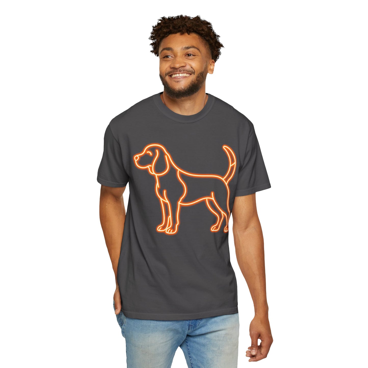 Beagle - Neon Orange Hound