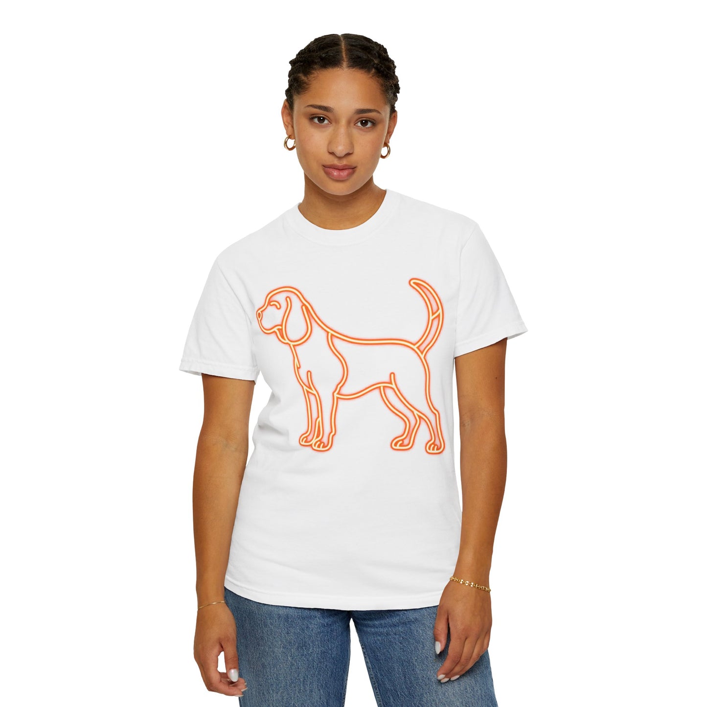 Beagle - Neon Orange Hound