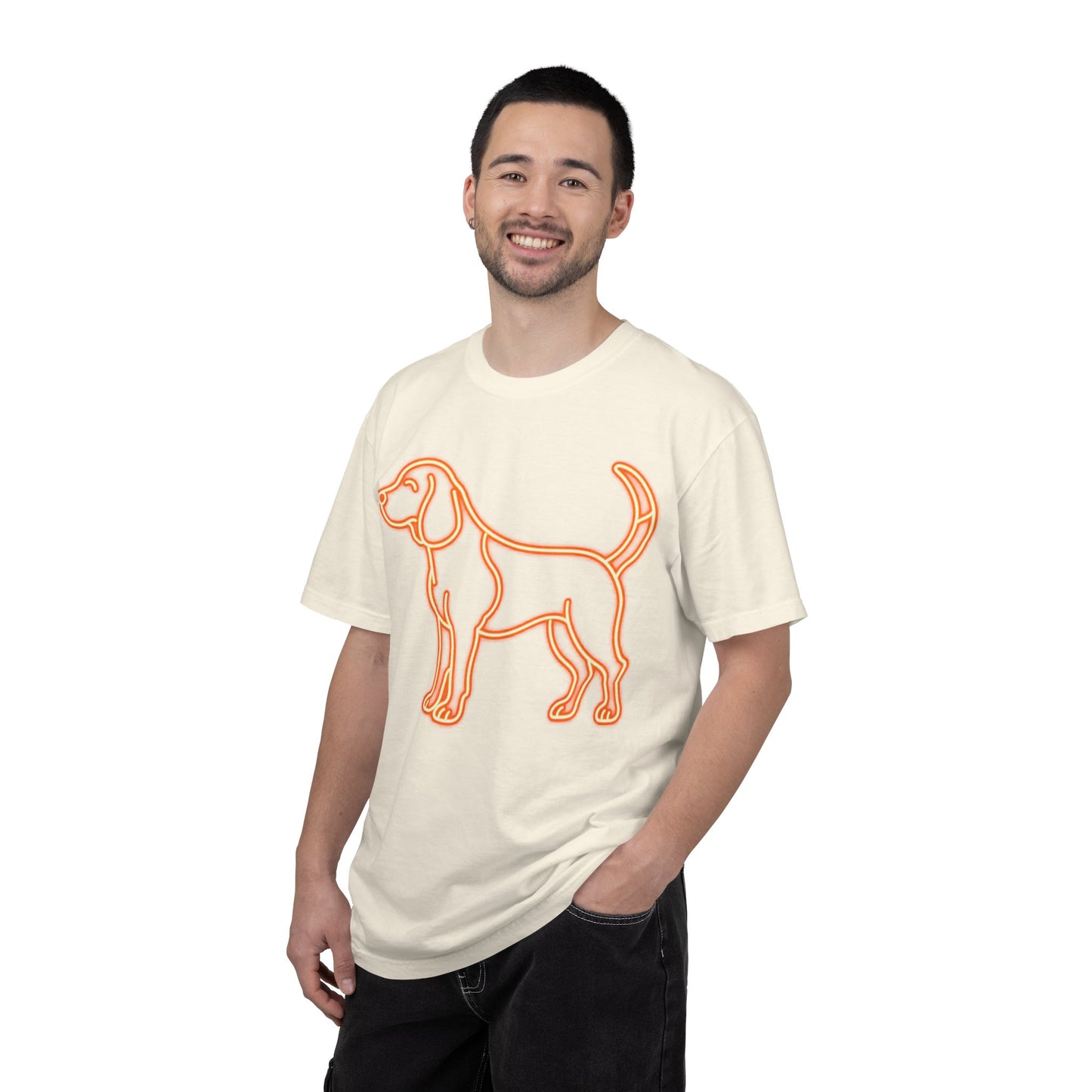Beagle - Neon Orange Hound