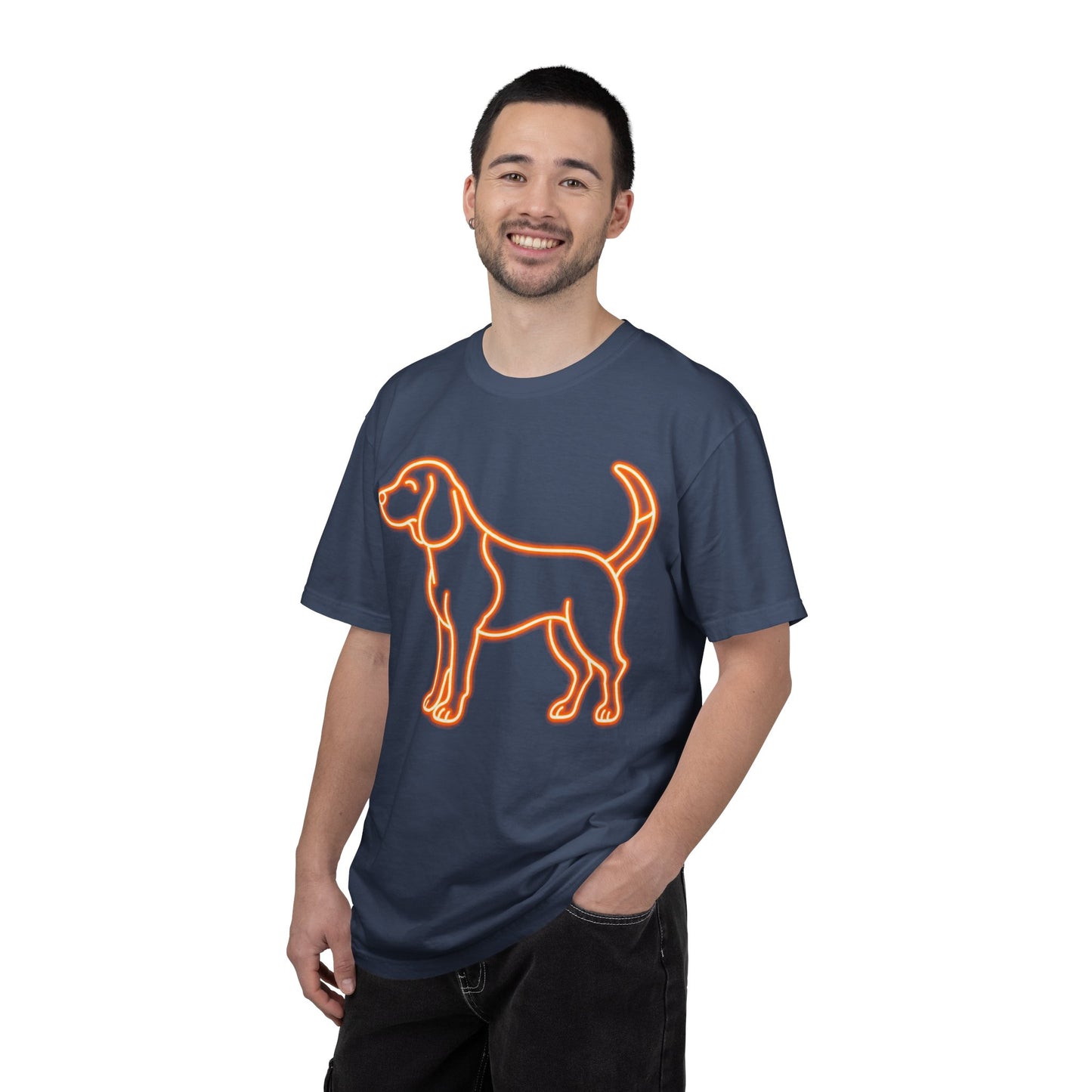 Beagle - Neon Orange Hound