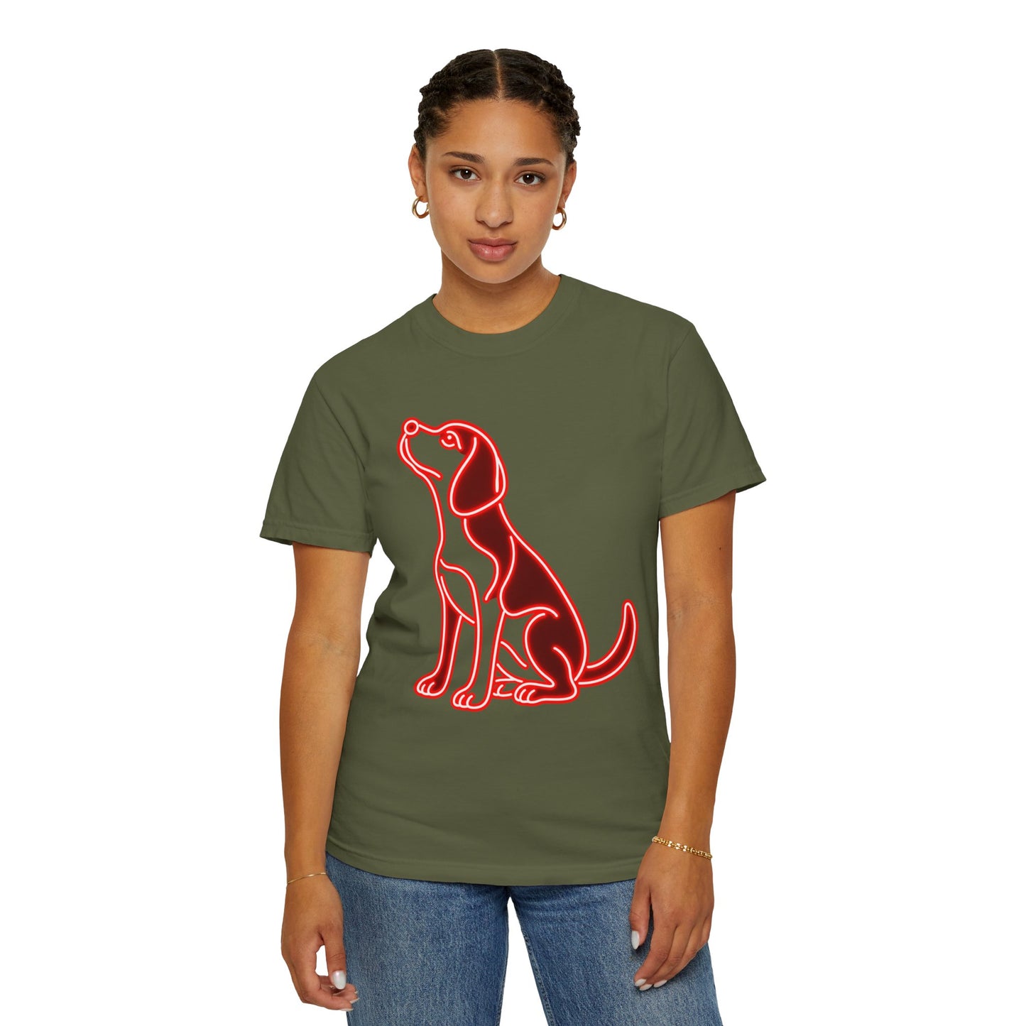Beagle - Neon Red Hound
