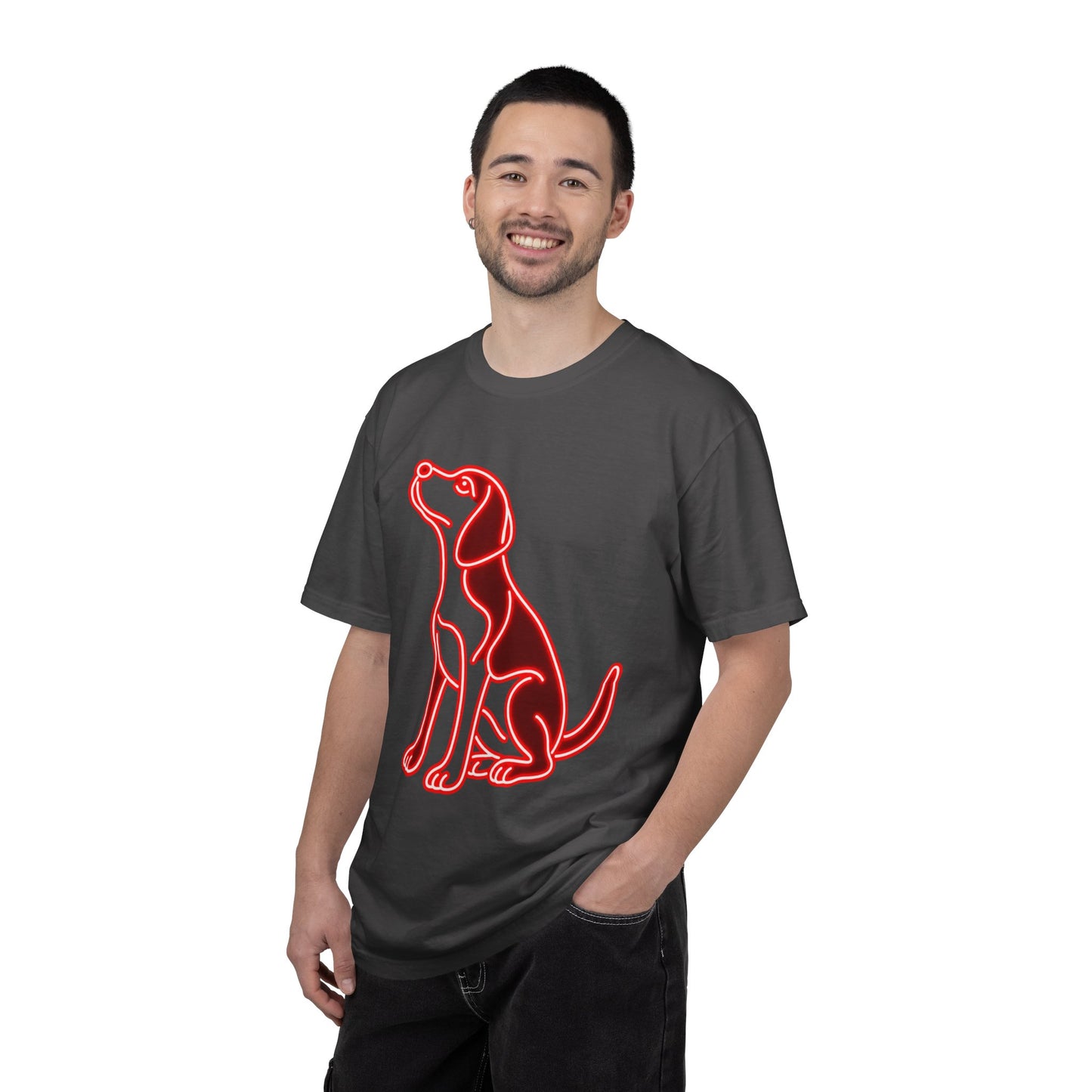 Beagle - Neon Red Hound