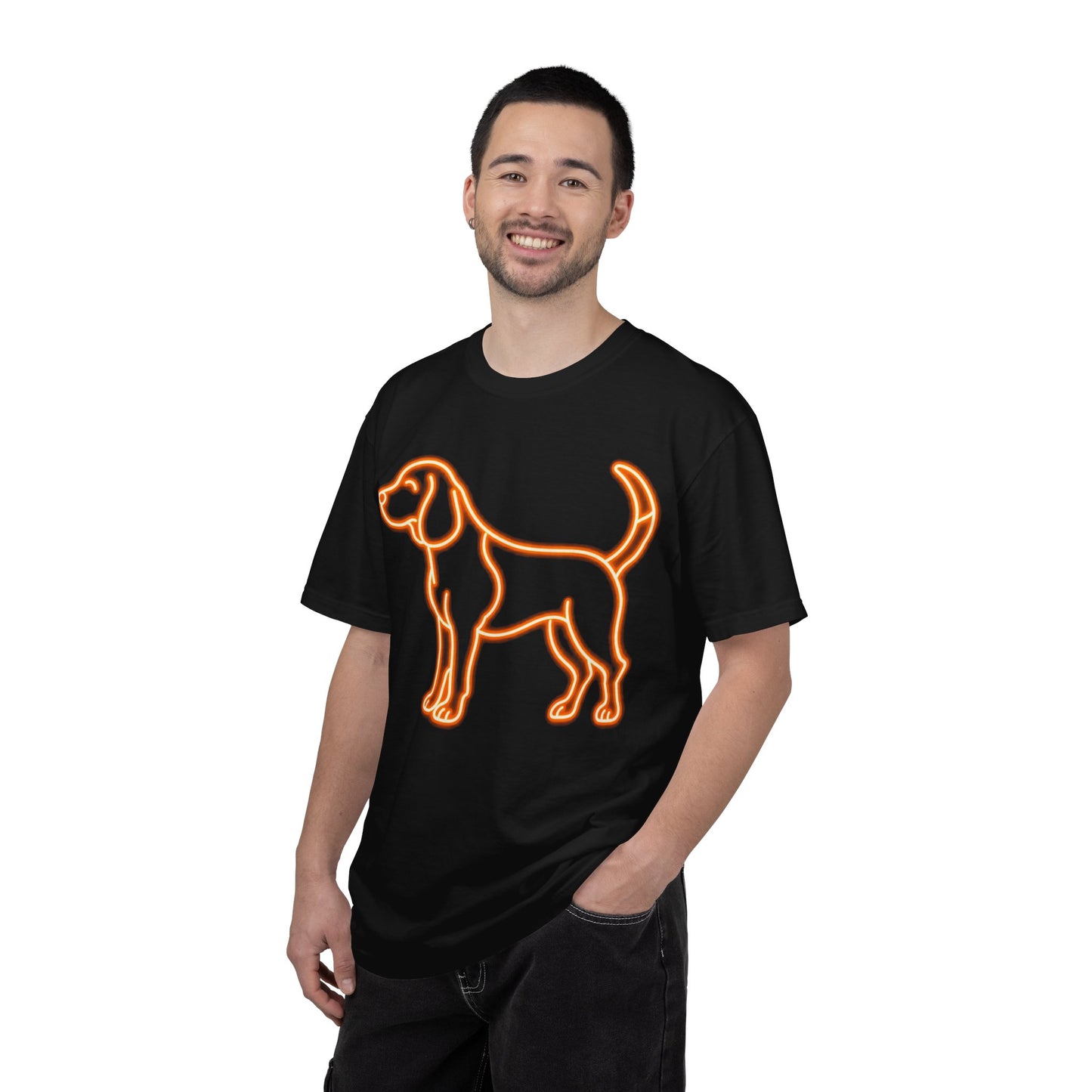 Beagle - Neon Orange Hound