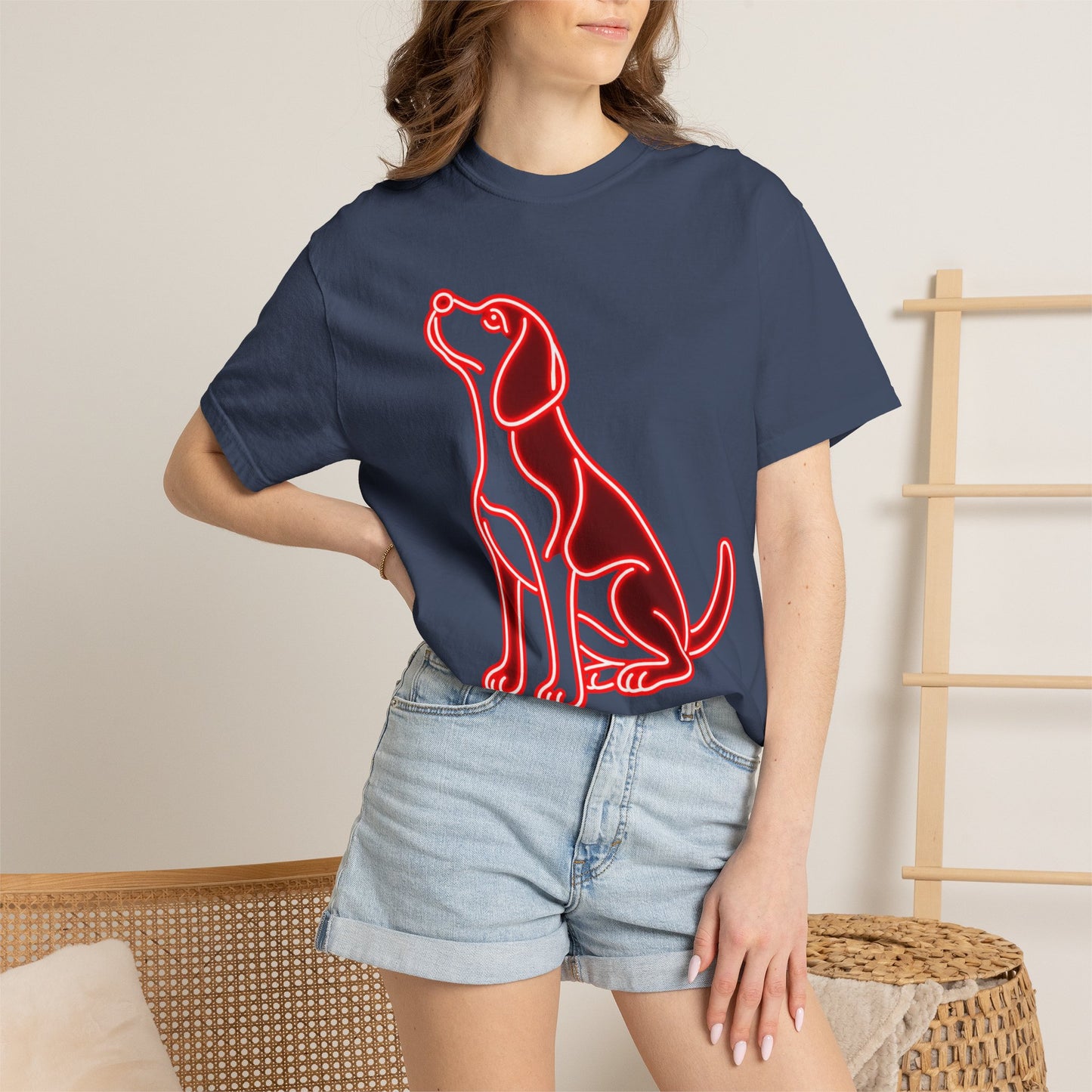 Beagle - Neon Red Hound