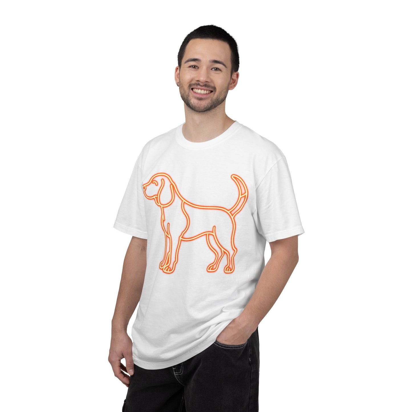 Beagle - Neon Orange Hound