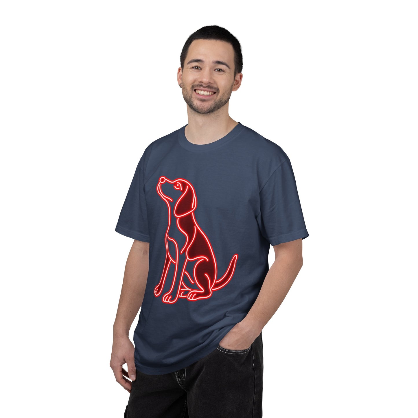 Beagle - Neon Red Hound
